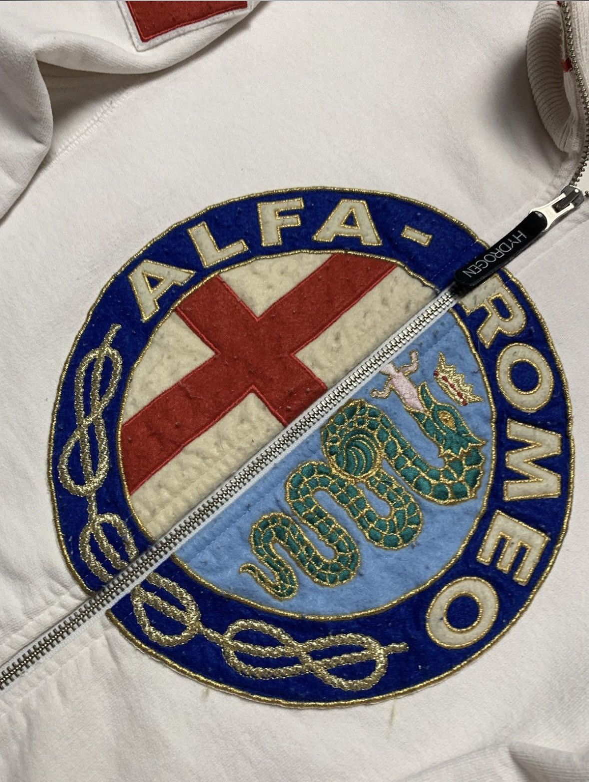 Vintage Vintage Alfa Romeo racing jacket big logo Italy size S rare Size US S / EU 44-46 / 1 - 3 Thumbnail