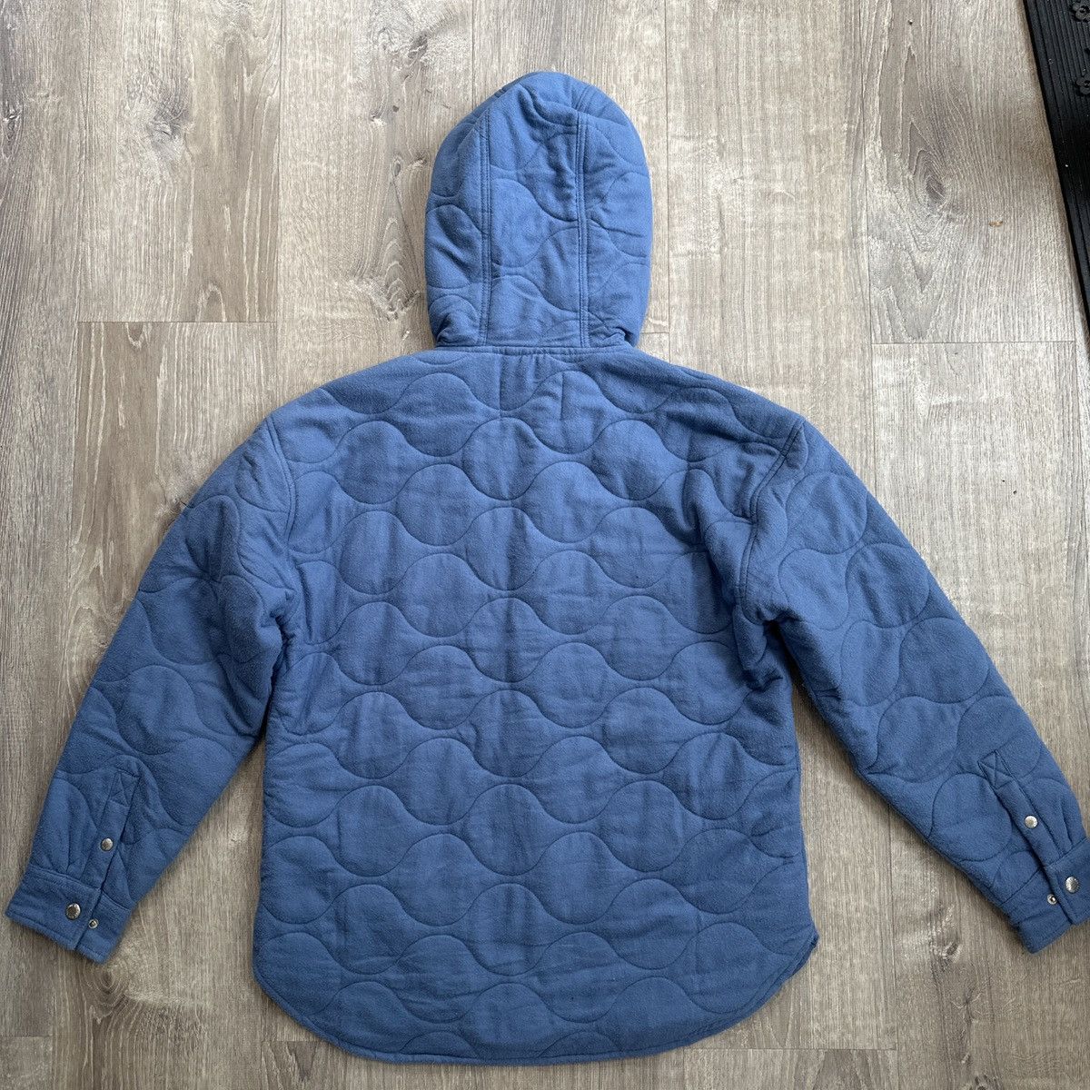 Bdg BDG blue quilted jacket with hood Size US S / EU 44-46 / 1 - 2 Thumbnail