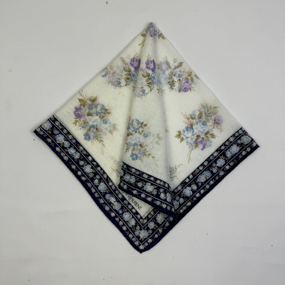 Yves Saint Laurent Yves Saint Laurent Handkerchief Pocket Square Neckerchief Size ONE SIZE - 1 Thumbnail