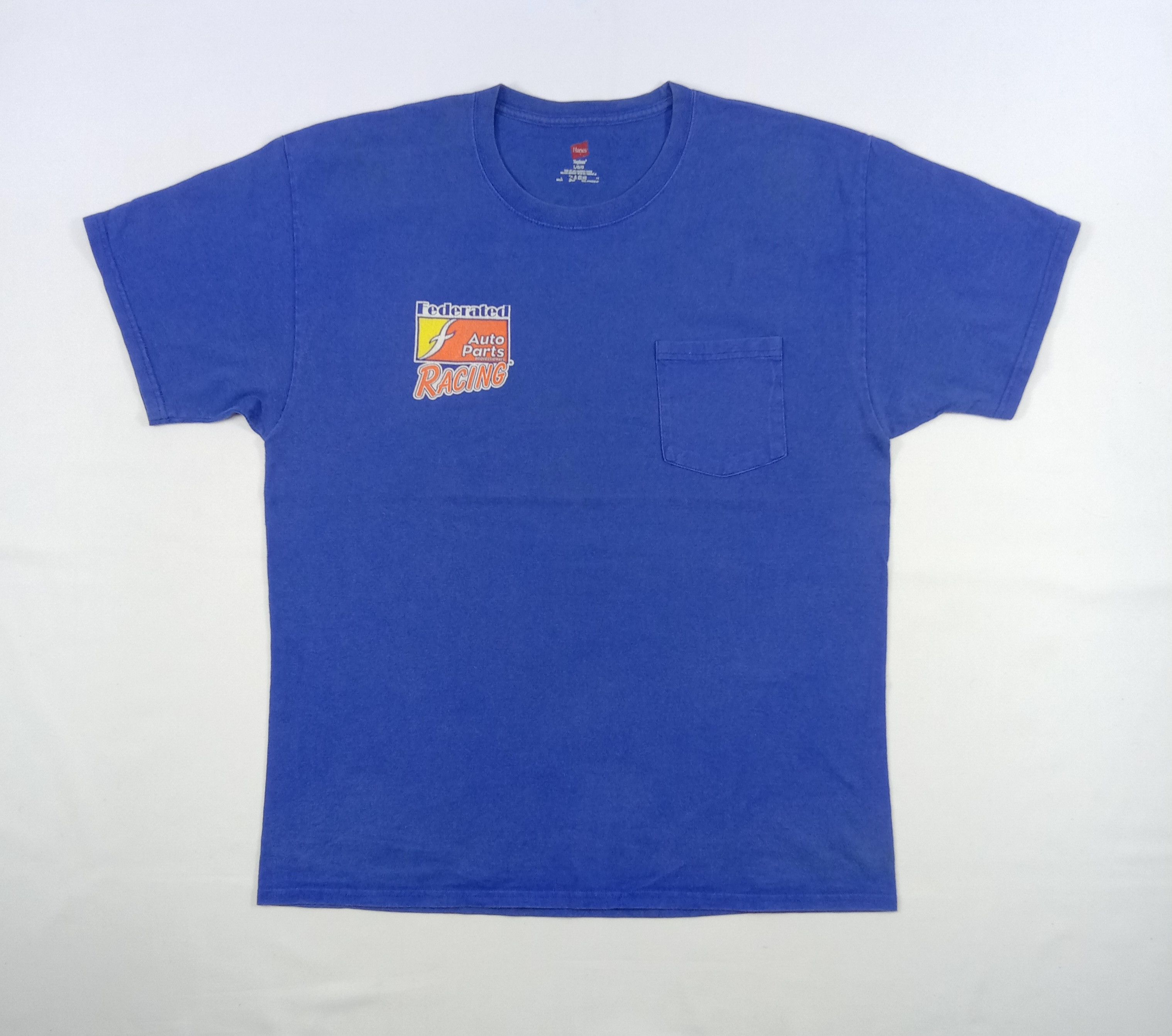 NASCAR Vintage Nascar Federated Auto Parts Professionals Racing Tee Size US L / EU 52-54 / 3 - 3 Thumbnail