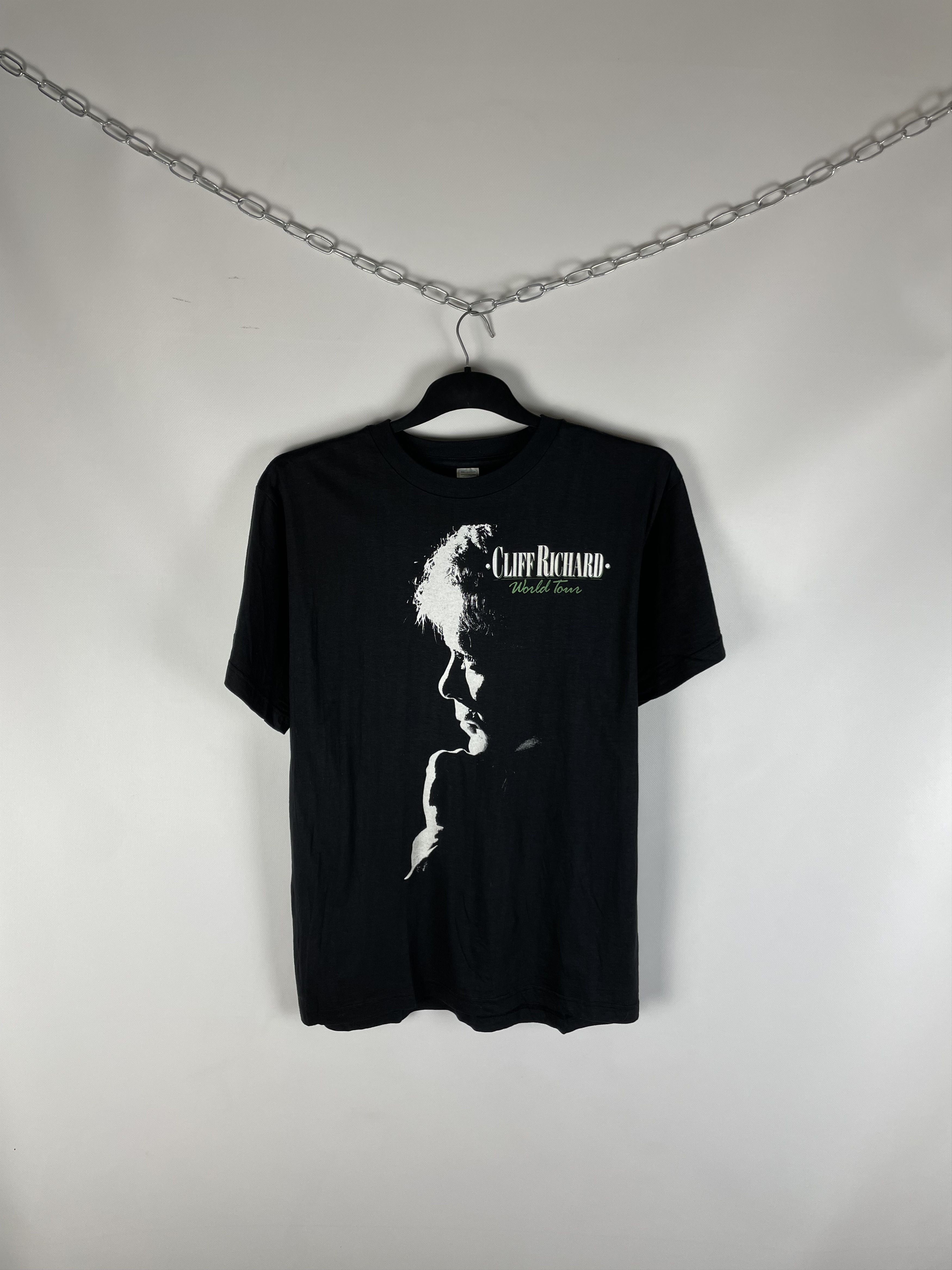 Band Tees × Vintage Cliff Richard From Distance 1990-91 Tour T
