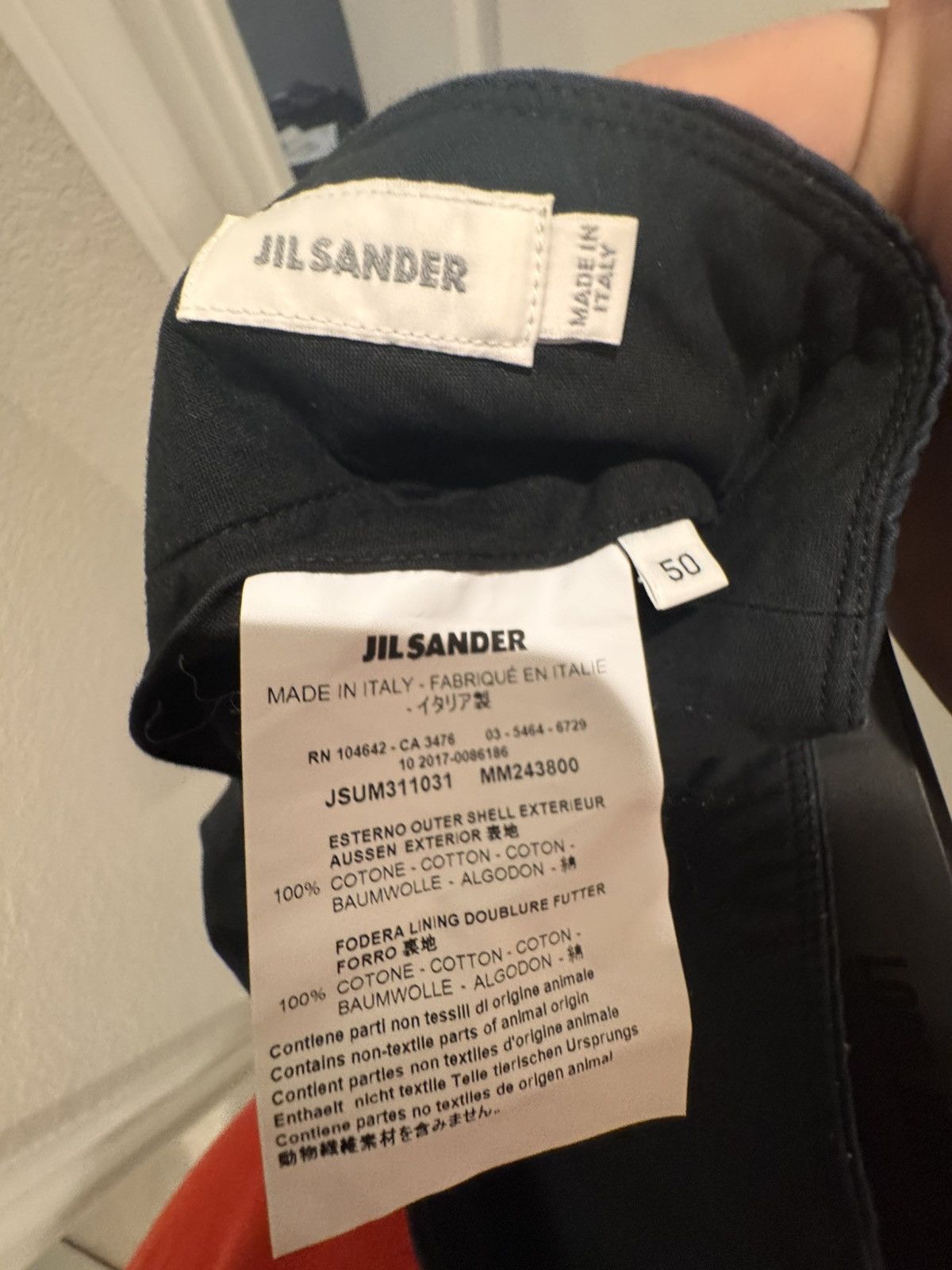 Jil Sander Jil Sander Navy Organic Bermuda Shorts Size US 34 / EU 50 - 6 Thumbnail