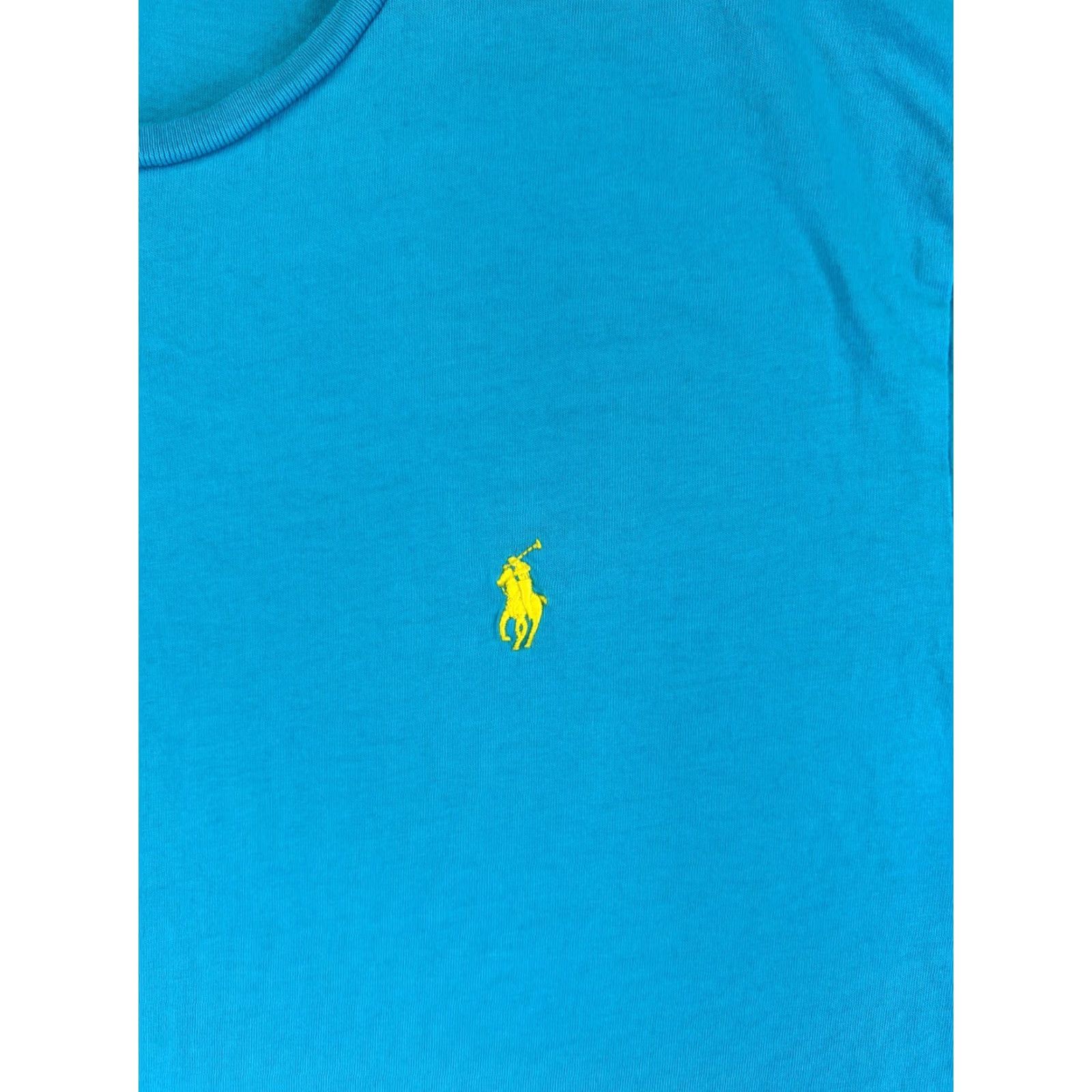 Ralph Lauren Polo Ralph Lauren Shirt Mens Medium Blue 100% Cotton Pony Crew Neck Short Sleeve Size US M / EU 48-50 / 2 - 6 Thumbnail