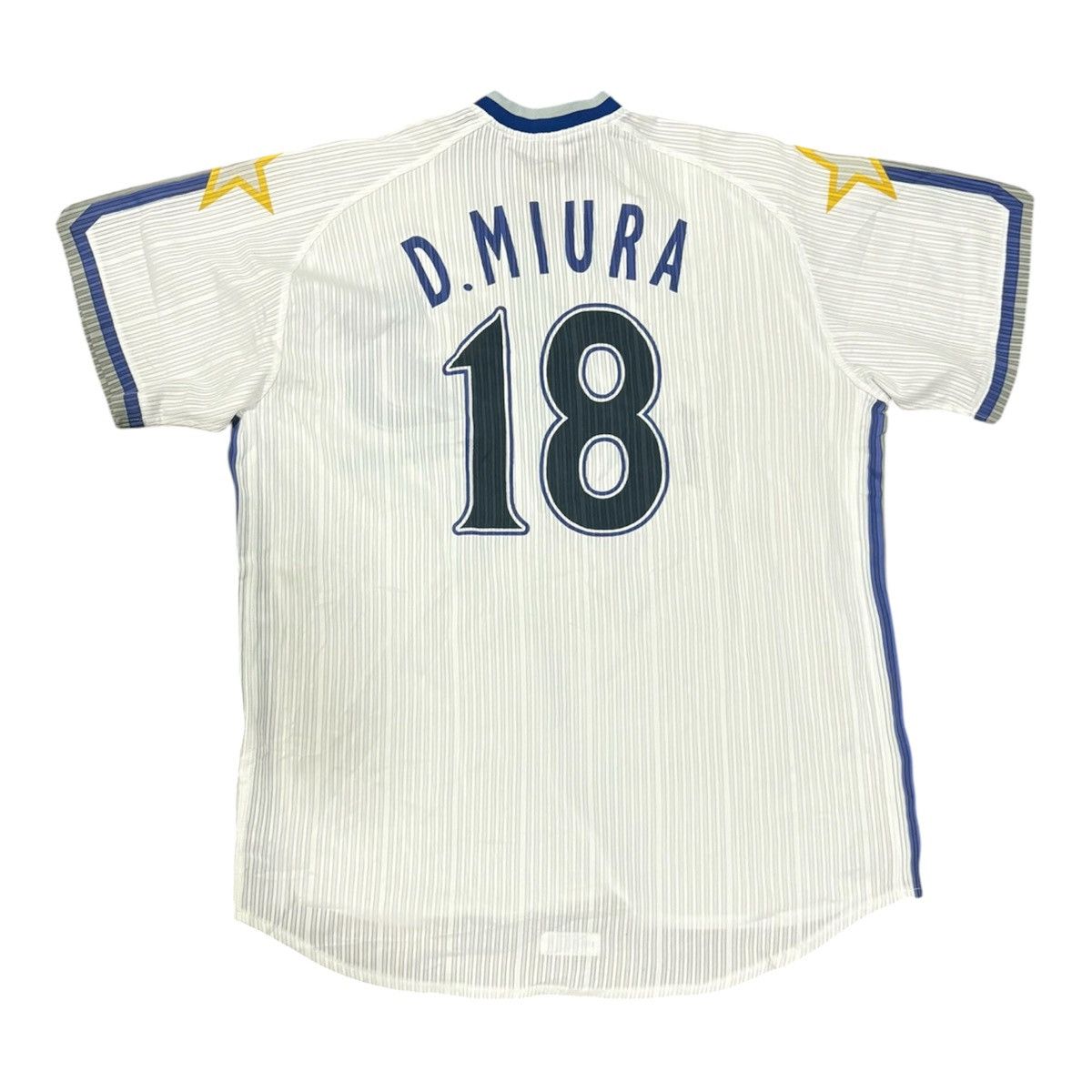 Japanese Brand Vintage yokohama dena baystars jersey baseball japan Size US L / EU 52-54 / 3 - 2 Thumbnail