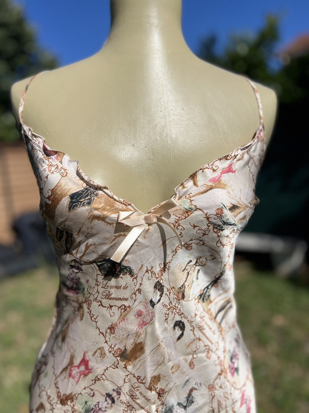 Blumarine Vintage Blumarine Silk Dress Size M / US 6-8 / IT 42-44 - 2 Thumbnail