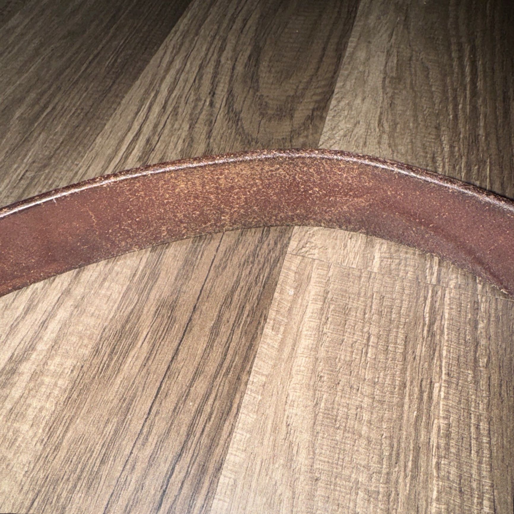 Vintage VINTAGE Brown Leather Belt Men 44 Belt Brown Western Classic USA Leather Mens Size 44 - 5 Thumbnail