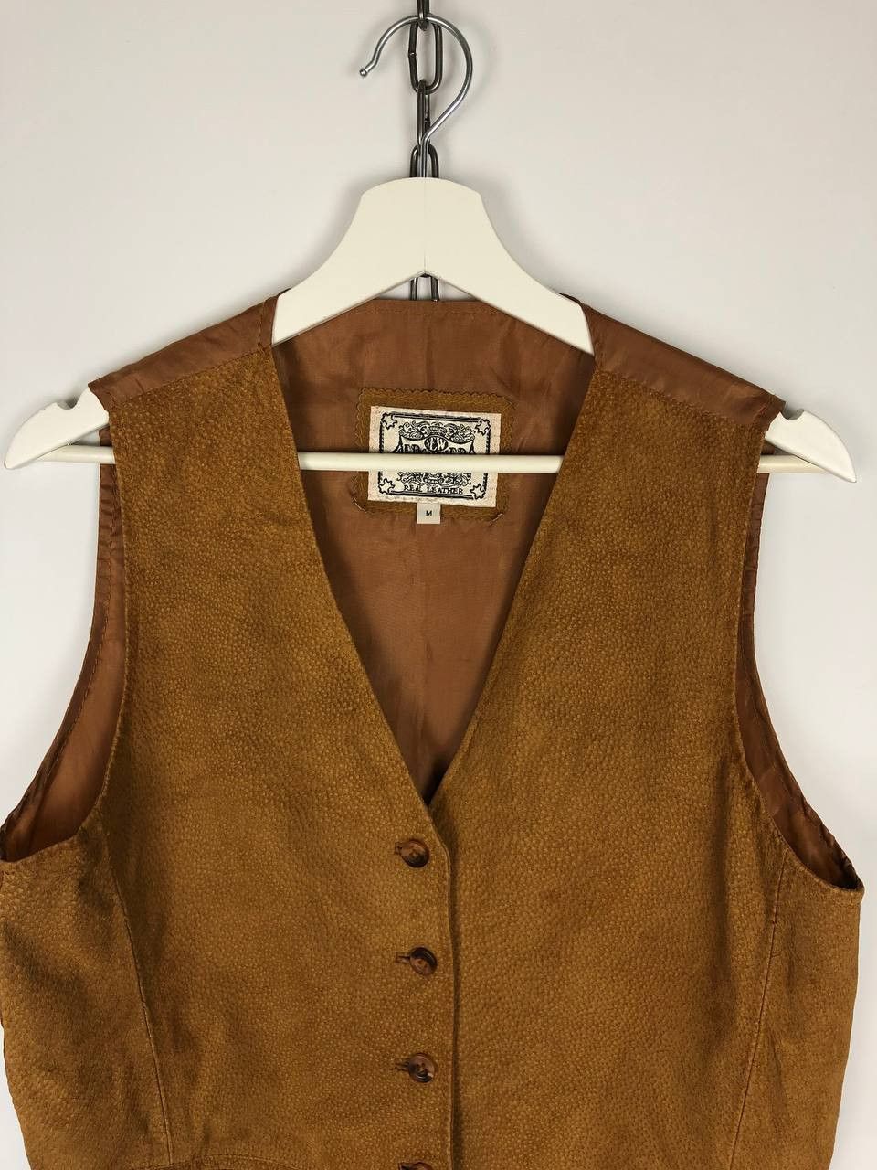 Genuine Leather NEW FRONTIER LEATHER VEST JACKET VINTAGE SIZE M Size US M / EU 48-50 / 2 - 2 Thumbnail