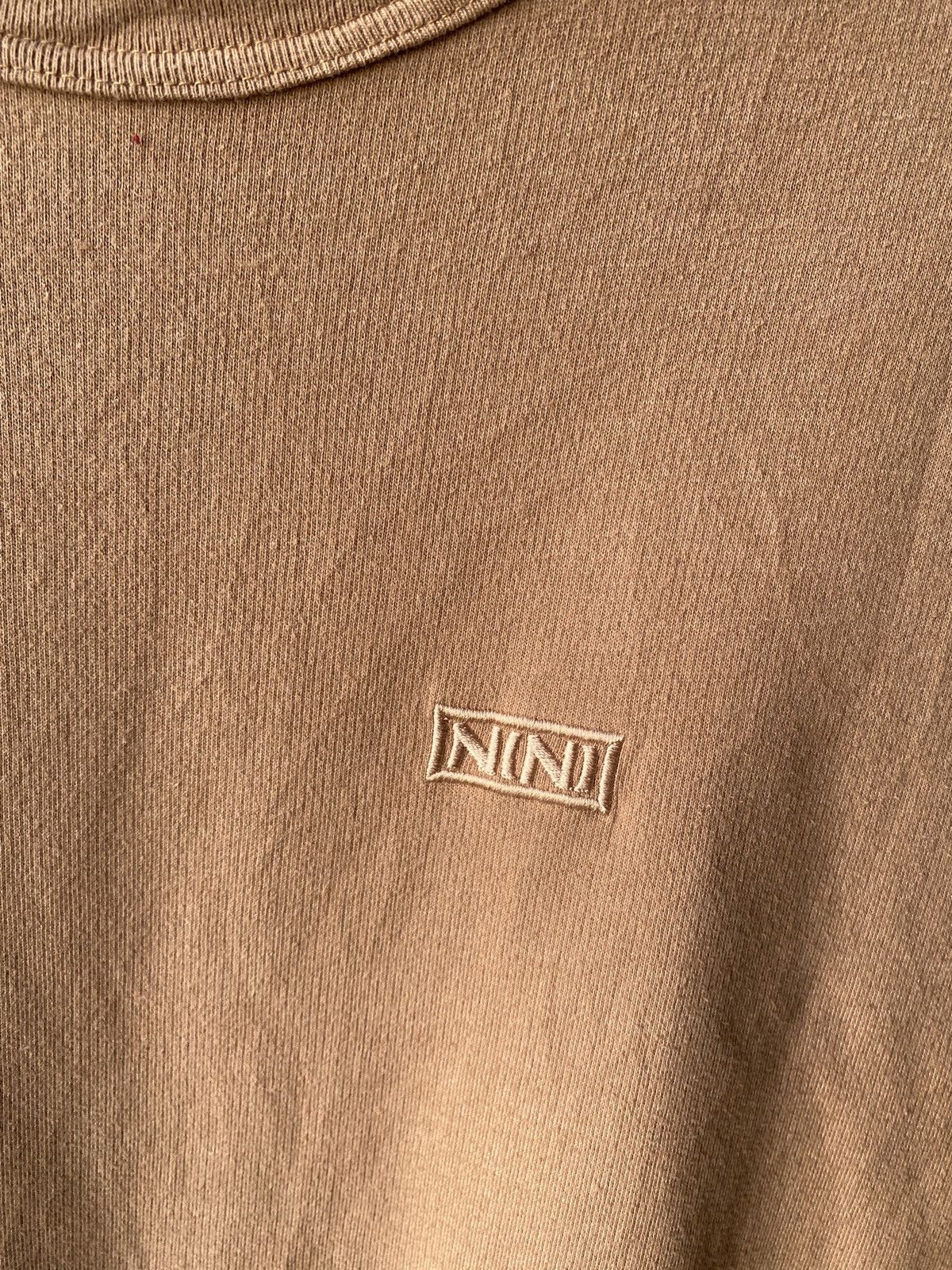 Number (N)ine Number (N)ine Japan Basic Logo Distressed Sweatshirt Size US M / EU 48-50 / 2 - 6 Thumbnail