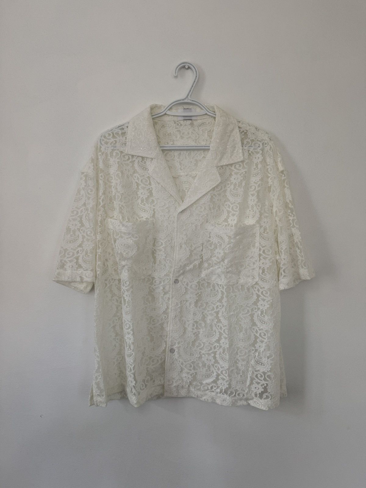 Kollar Clothing ByDavidKollar Paisley Knitted Shirt Size US XL / EU 56 / 4 - 3 Thumbnail