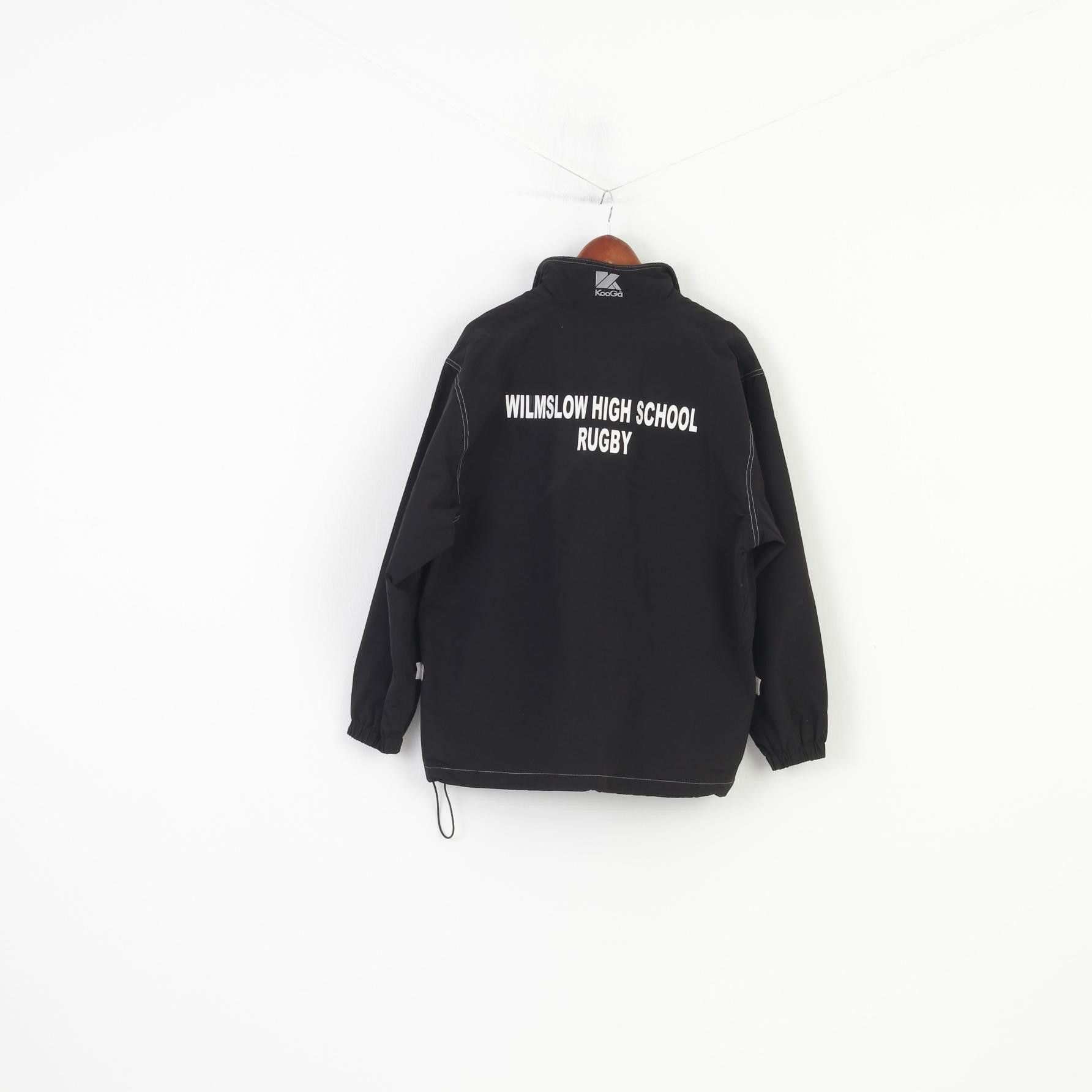 Vintage KOOGA Men S Jacket Black Pullover Nylon Wilmslow 4446 Size US S / EU 44-46 / 1 - 9 Thumbnail