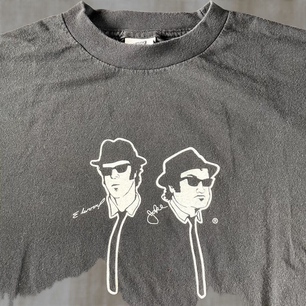 Vintage House of Blues Blues Brothers Shirt Mens Medium Black Graphic T-Shirt Anaheim Music Movie Band City Size US M / EU 48-50 / 2 - 1 Thumbnail