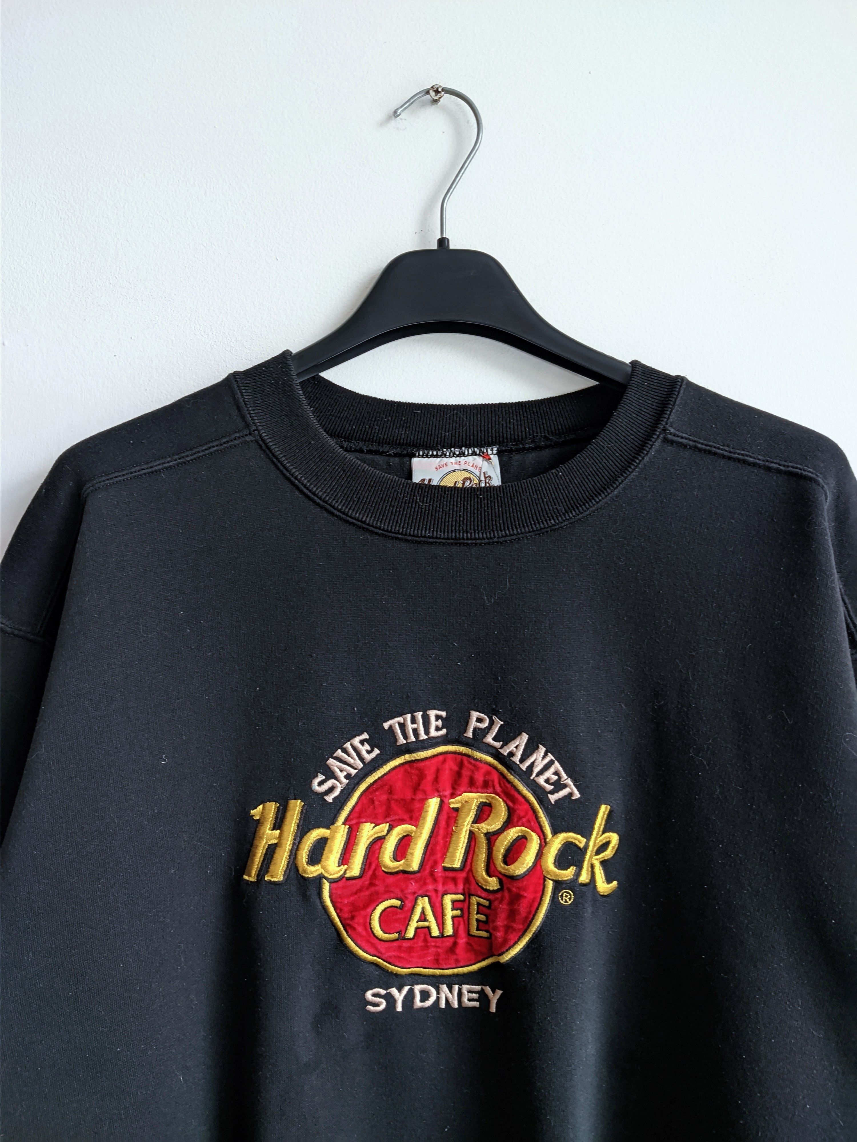 Hard Rock Cafe Vintage Hard Rock Cafe sweatshirt big logo 90s y2k Size US M / EU 48-50 / 2 - 4 Thumbnail