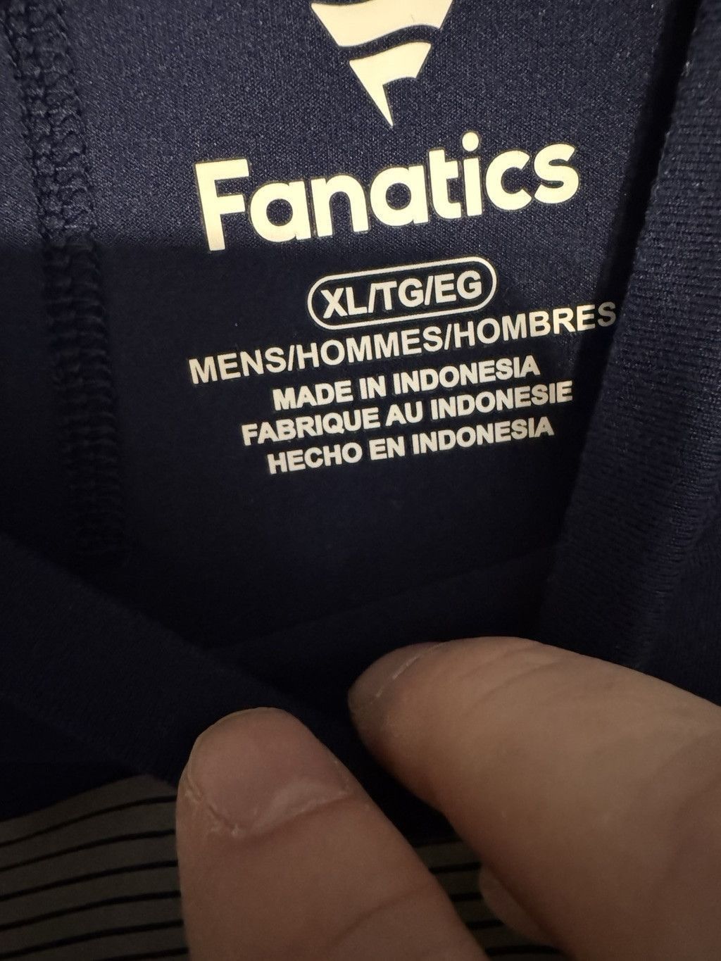NFL New England Patriots Fanatics S/S T Shirt Men Sz XL Blue Size US XL / EU 56 / 4 - 3 Thumbnail