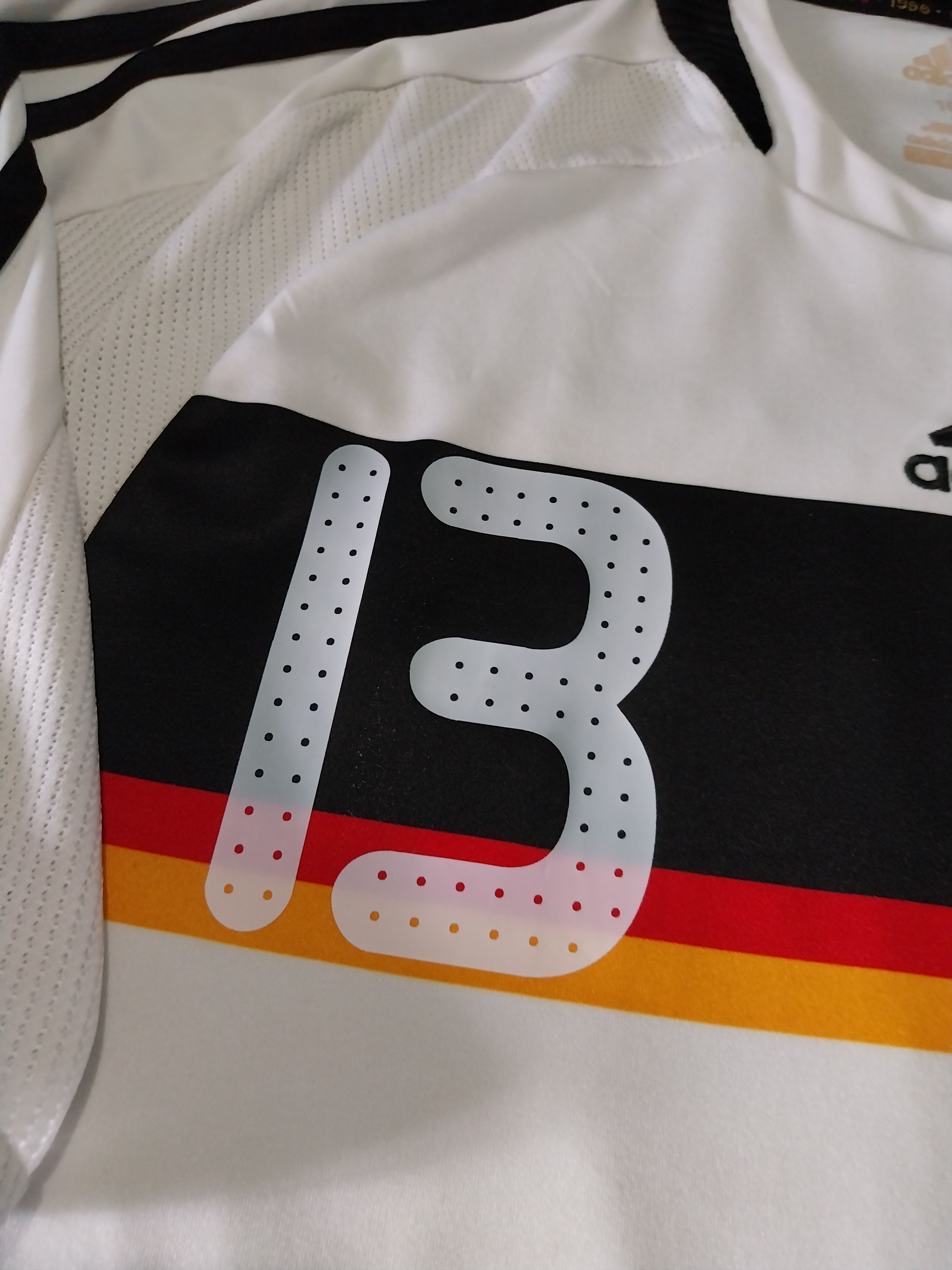 Adidas Germany home 2008/2009 michael ballack jersey football Size US L / EU 52-54 / 3 - 4 Thumbnail