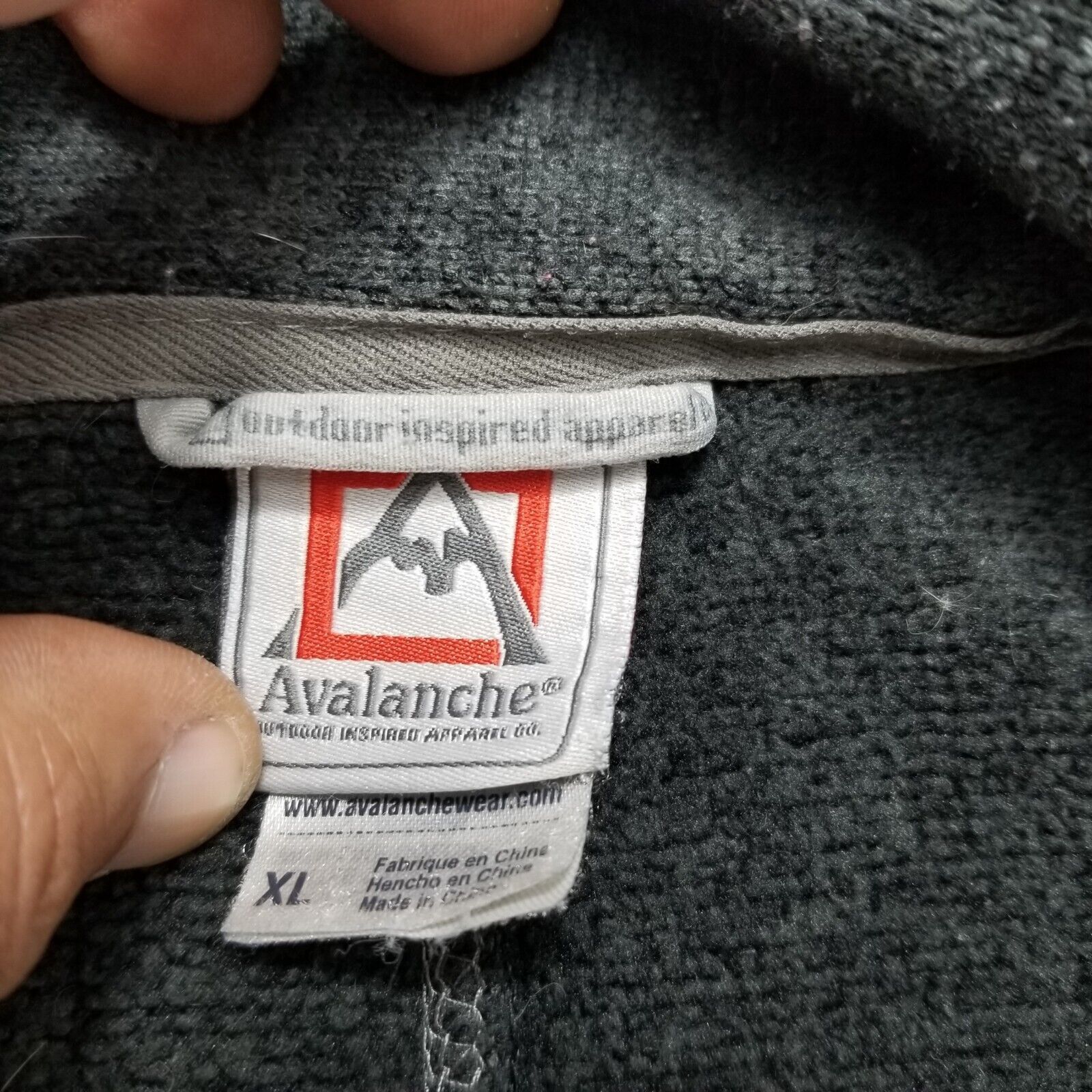 Avalanche Avalanche Jacket Womens XL Gray Pockets Full Zip Sweater Size XL / US 12-14 / IT 48-50 - 4 Thumbnail