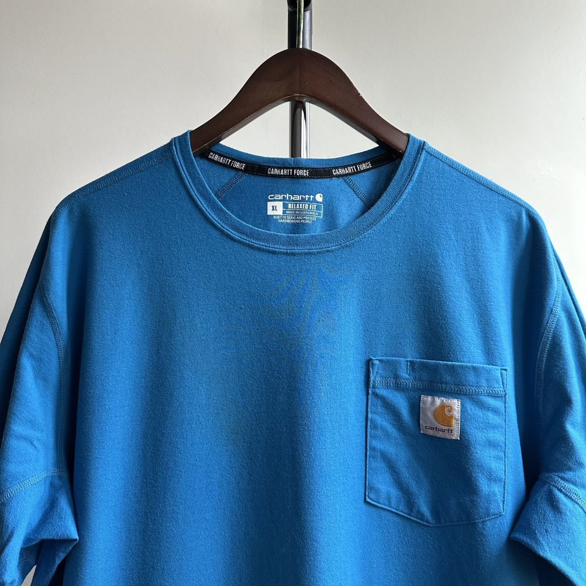 Carhartt × Carhartt Wip Carhartt Force Relaxed Fit Pocket Tee Size US XL / EU 56 / 4 - 2 Thumbnail