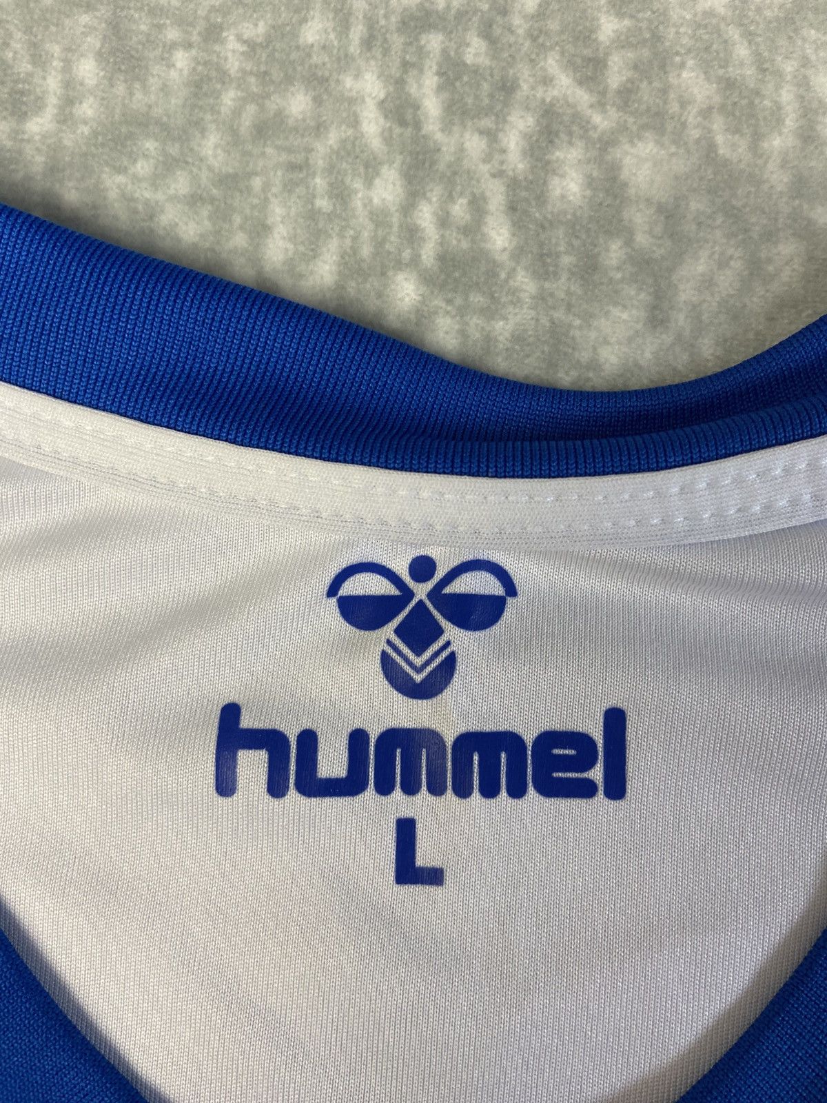 Hummel Rangers FC 2018-19 Away Shirt Union Jack Hummel Jersey Size US L / EU 52-54 / 3 - 3 Thumbnail