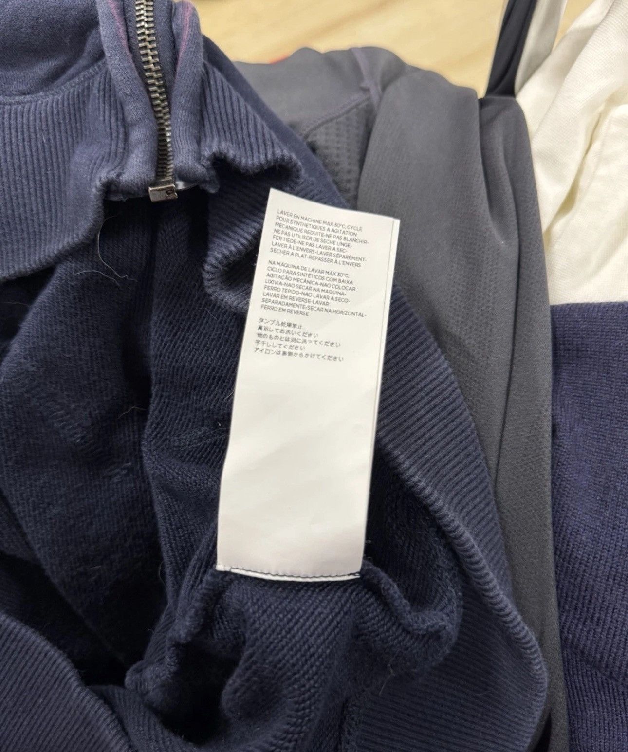 Belstaff Belstaff England Full Zip Hoodie Navy Blue Patch Logo Size US XL / EU 56 / 4 - 12 Thumbnail