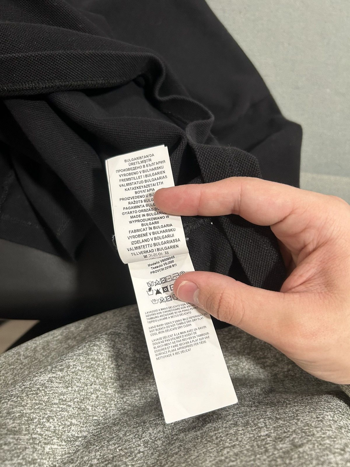 Versace Versace black polo size small Size US S / EU 44-46 / 1 - 5 Thumbnail