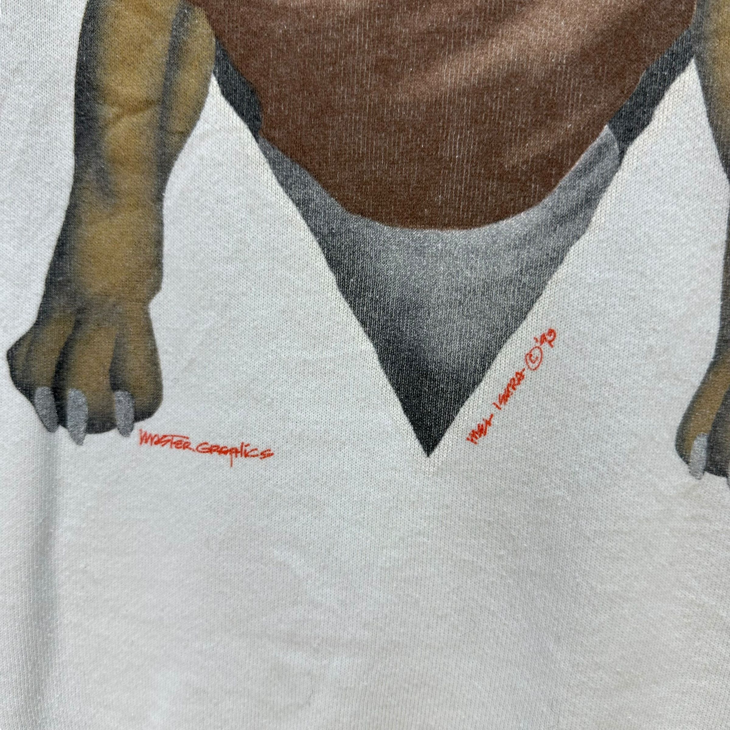 Hanes 95's THE DAWG POUND Pullover Hoodie Sweatshirt #A5-0104 Size US L / EU 52-54 / 3 - 3 Thumbnail