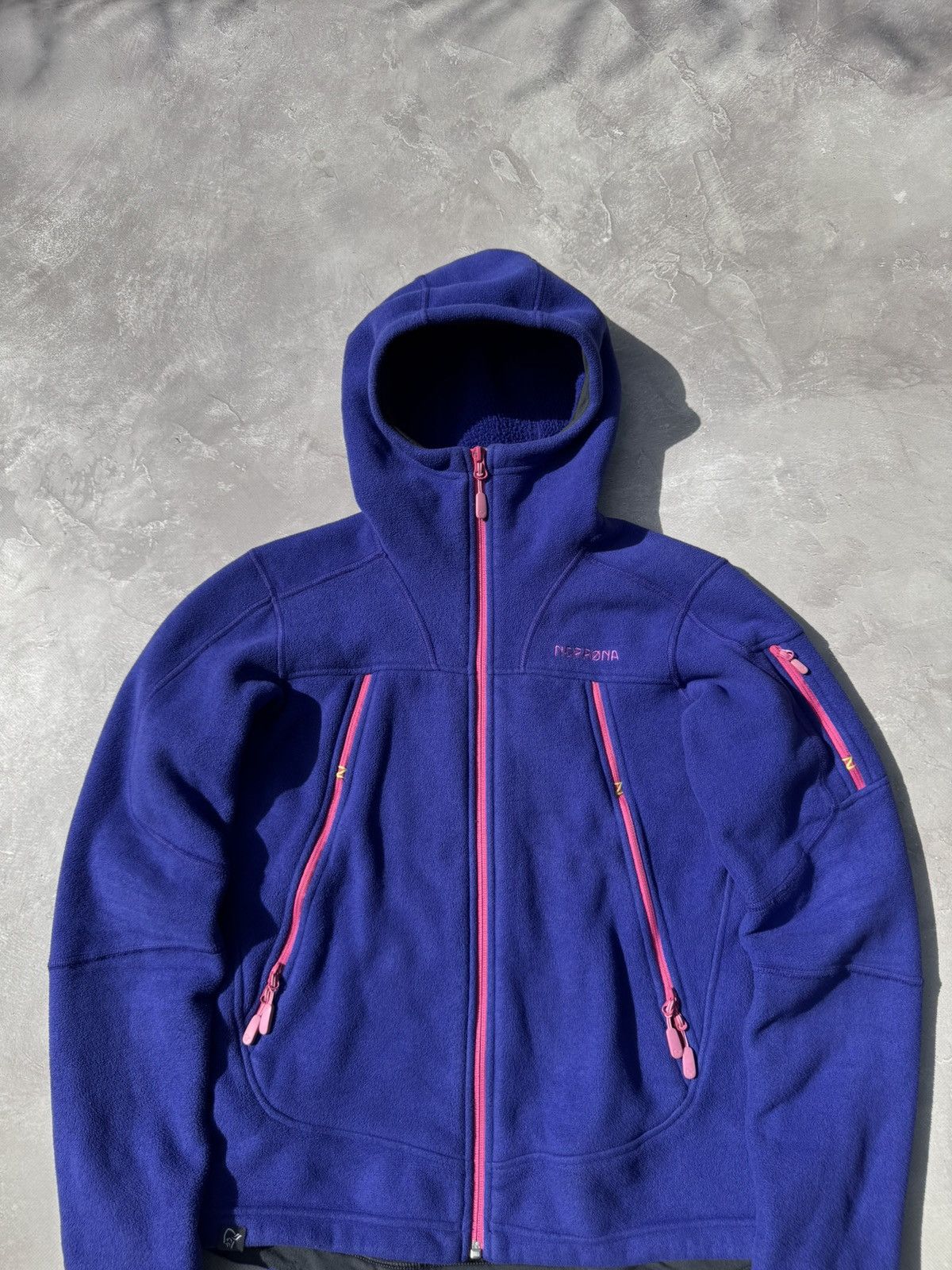 Norrona Vintage Norrona Narvik Warm3 Polartec Fleece Zip Jacket Size M / US 6-8 / IT 42-44 - 3 Thumbnail