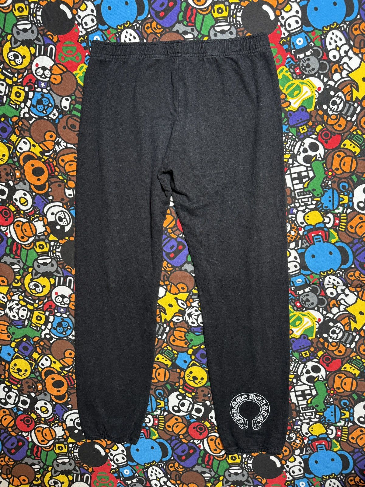 Chrome Hearts Chrome Hearts Black T Bar Logo Sweatpants Size US 30 / EU 46 - 6 Thumbnail