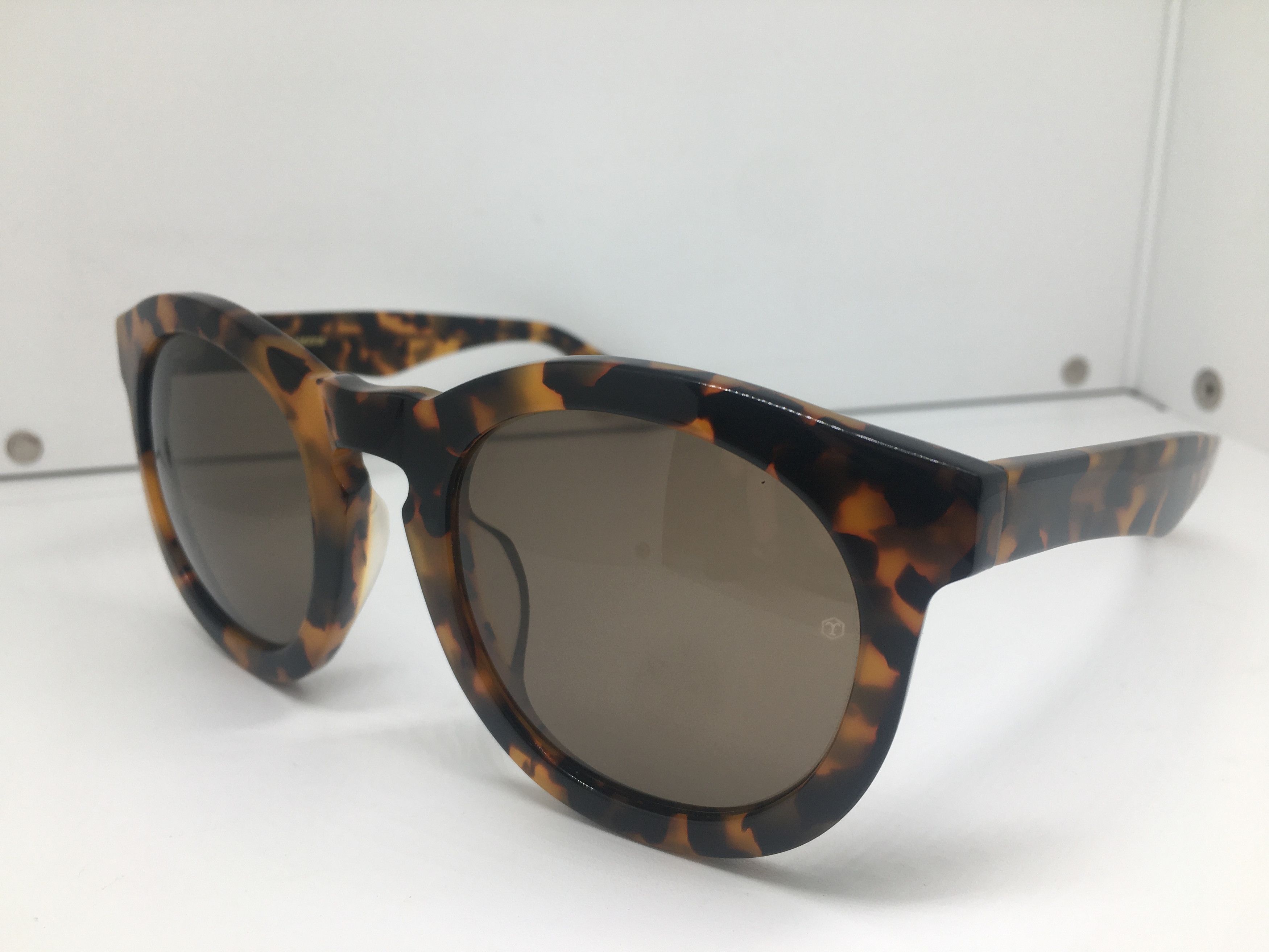 Other Monkey Spanner Jasper Tortoise Oversize Sunglasses Frame Size ONE SIZE - 3 Thumbnail