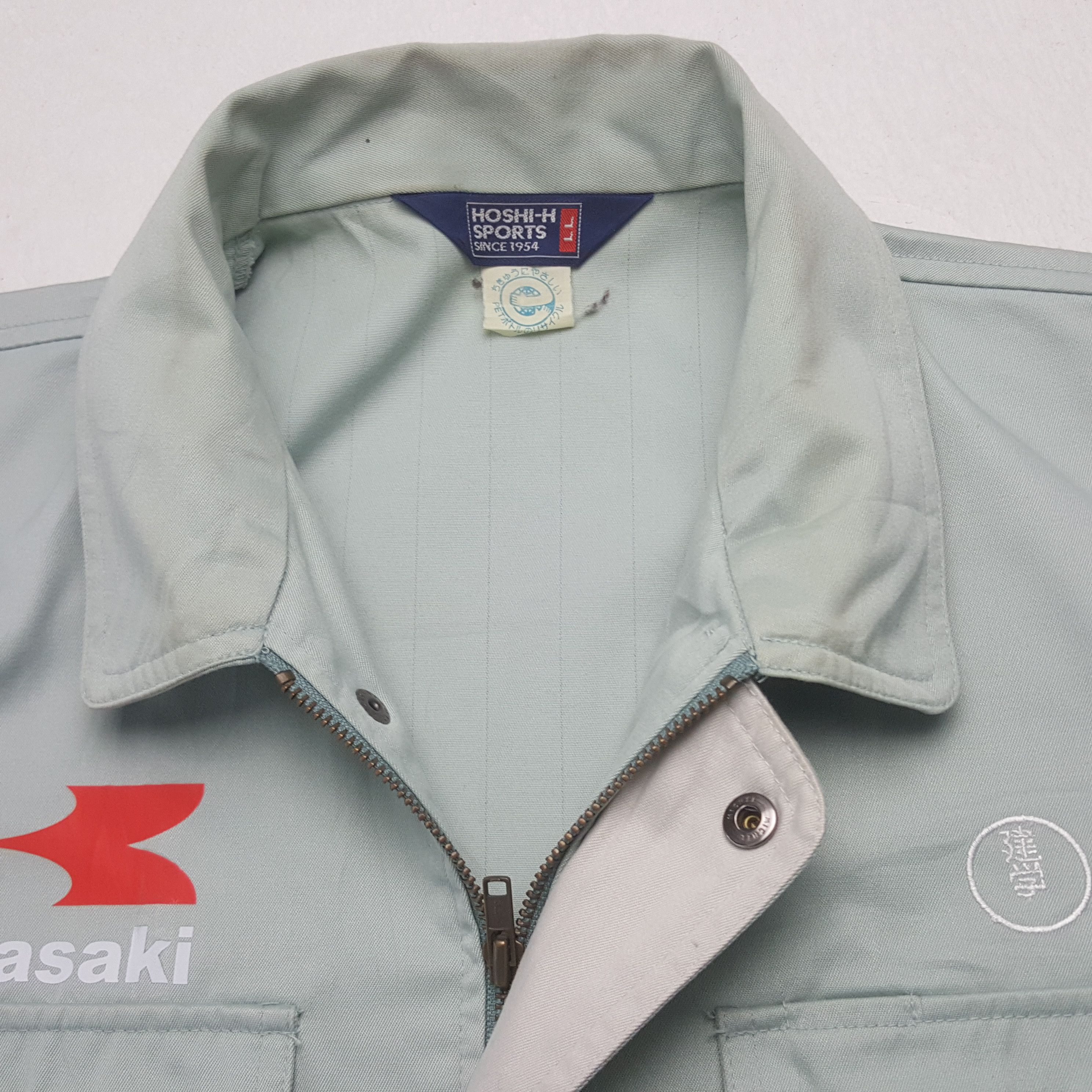 Japanese Brand Vintage Kawasaki Racing Sport Custom Japan Jacket Size US L / EU 52-54 / 3 - 5 Thumbnail
