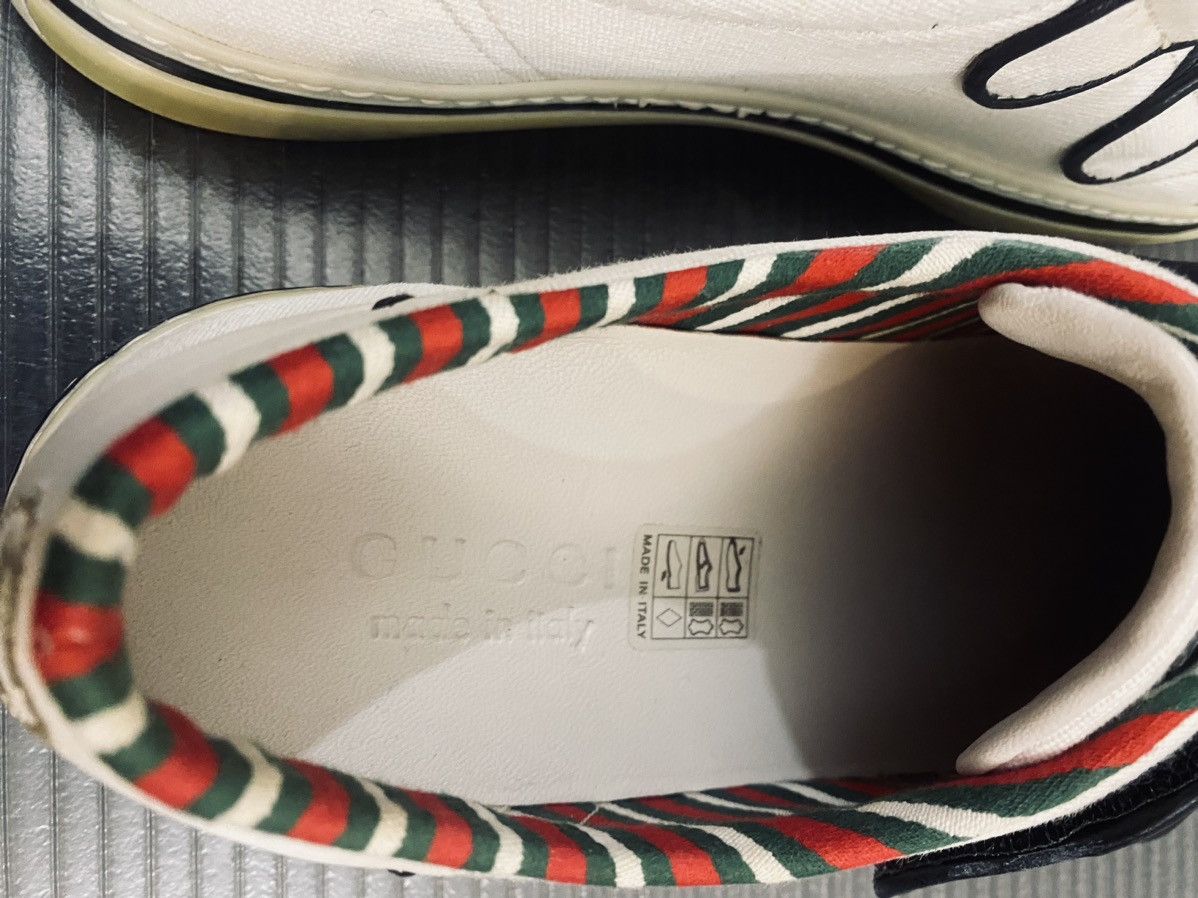 Gucci Gucci 🇮🇹 x Tom Ford white canvas Firenze sneakers 6uk VINTAGE Size US 7 / EU 40 - 2 Thumbnail