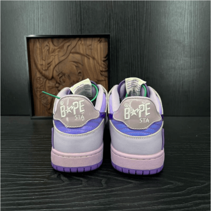 Bape ABATHINGAPE low cut board shoes for men Size US 9 / EU 42 - 6 Thumbnail