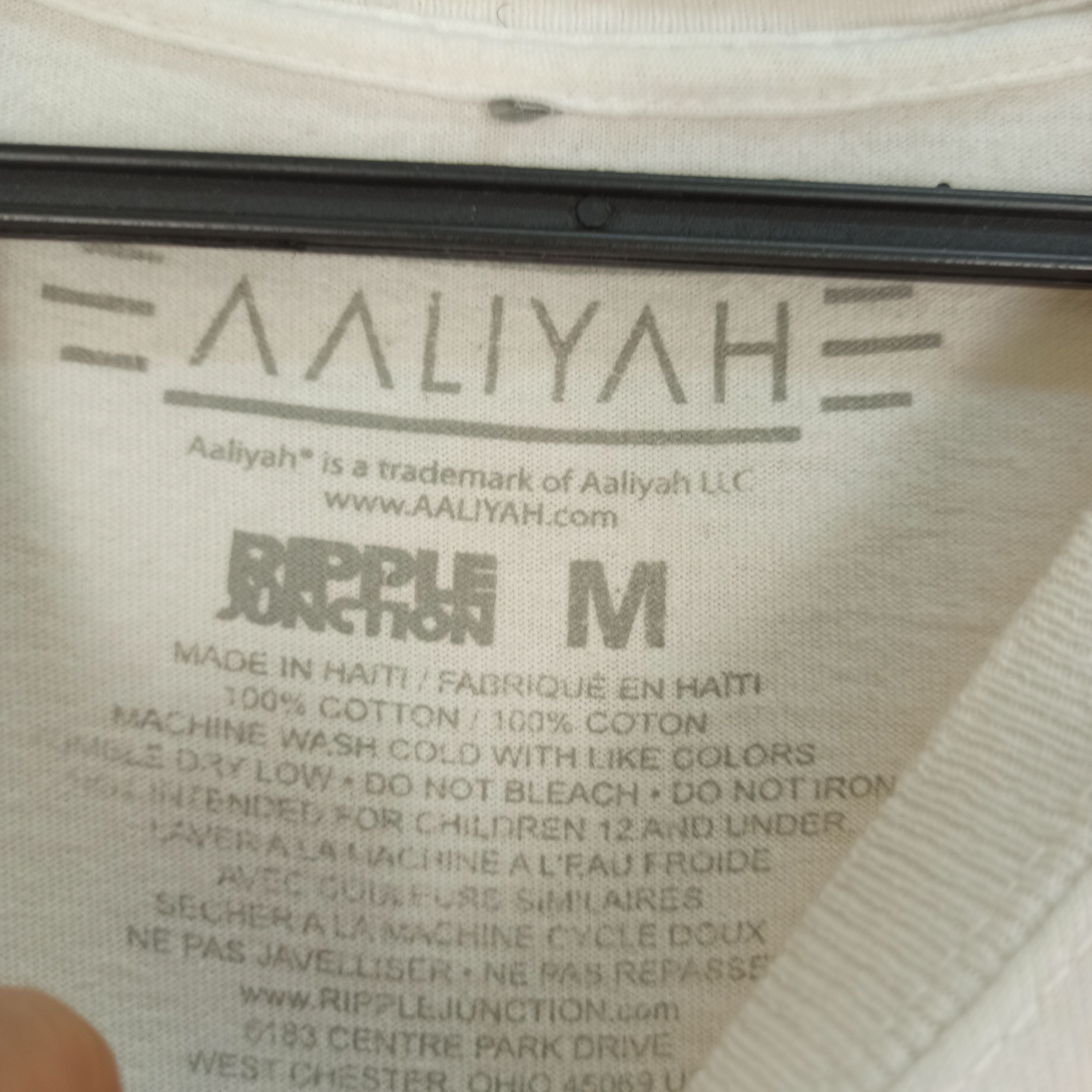 Band Tees AAliyah Rap Tee Size US M / EU 48-50 / 2 - 5 Thumbnail