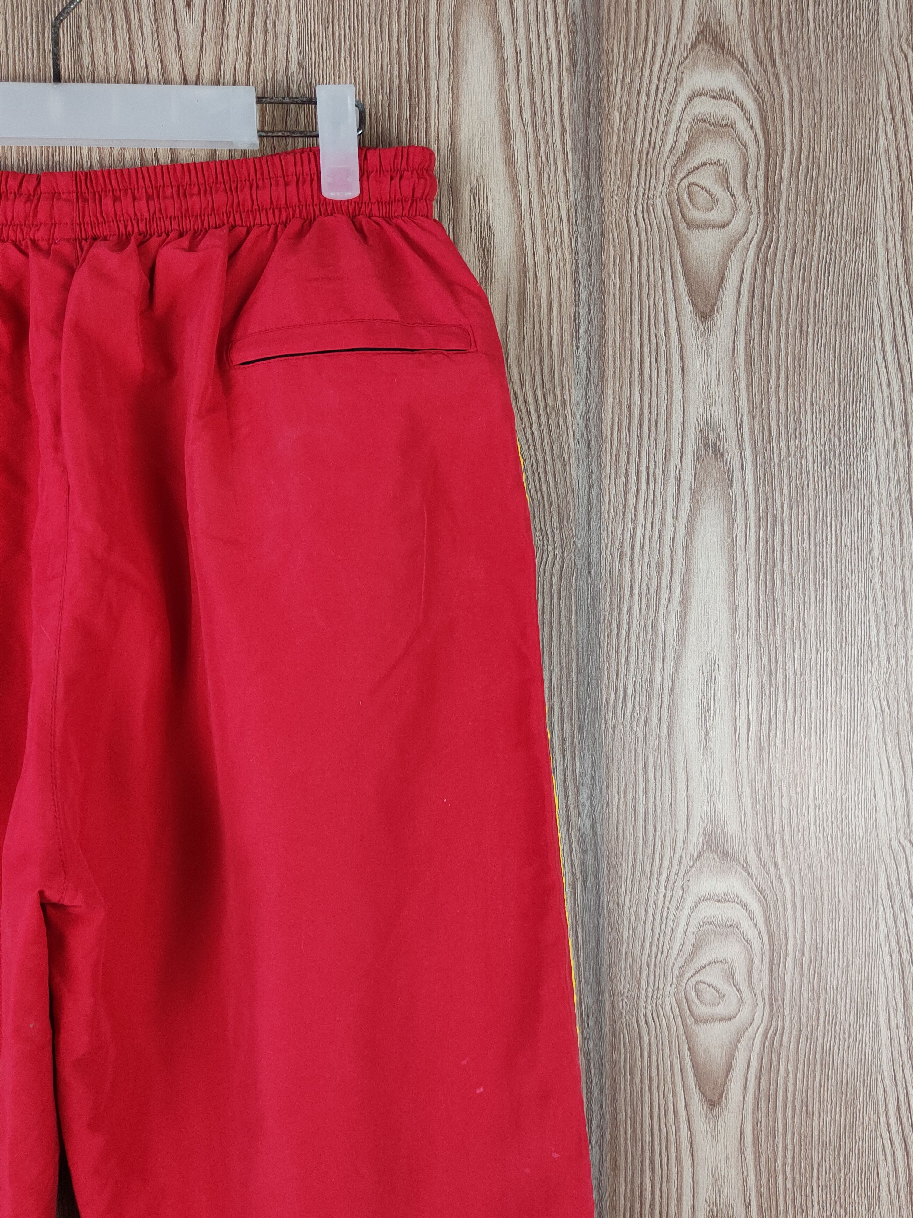 Japanese Brand Head Red Am Merchant Bank Multipocket Sweatpants #S2748 Size US 31 - 12 Thumbnail