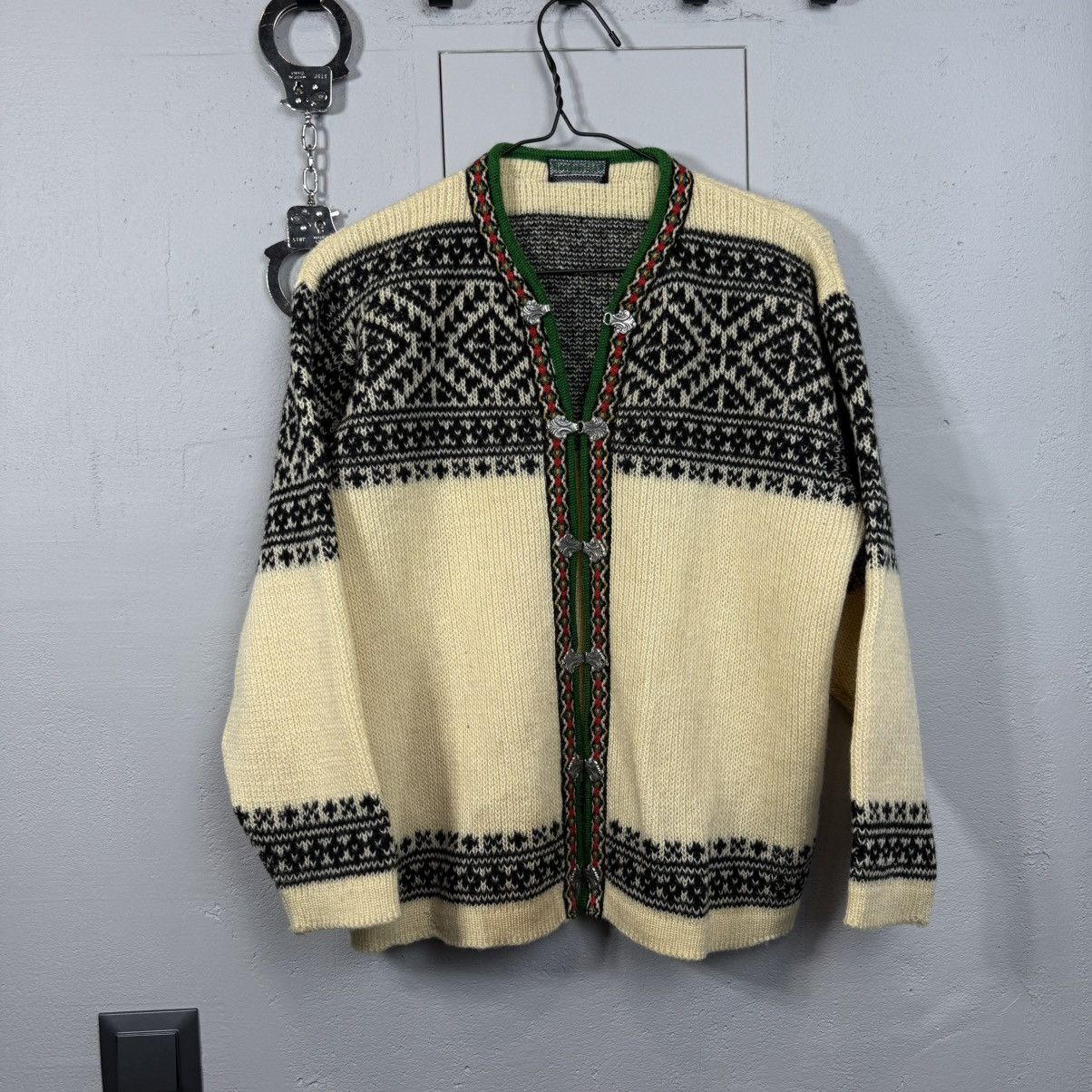 Dale Of Norway Vintage Wool Sweater Nordstrik Size US S / EU 44-46 / 1 - 1 Thumbnail