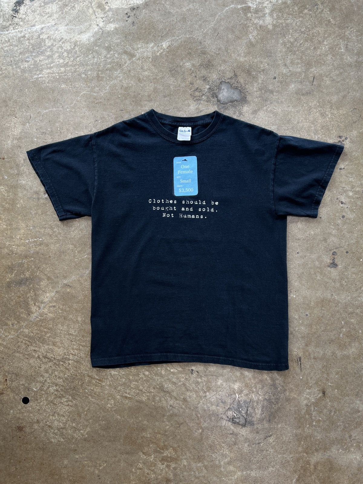 Vintage Vintage Sex Trafficking One Female Clothes Tee Medium Size US M / EU 48-50 / 2 - 2 Thumbnail