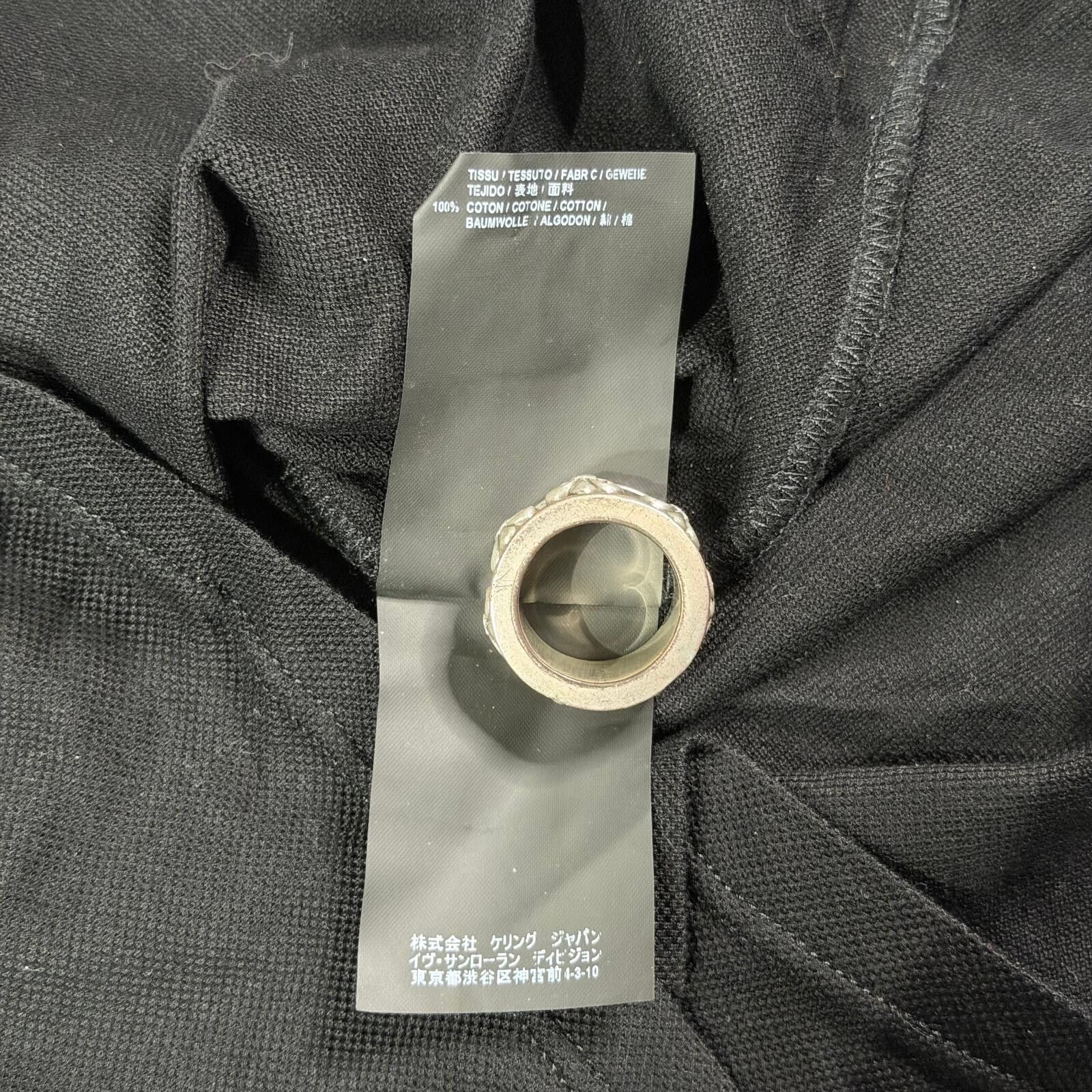 Saint Laurent Paris Saint Laurent Script Polo Size US M / EU 48-50 / 2 - 7 Thumbnail