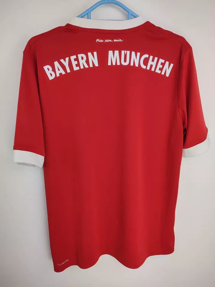 Adidas Fc Bayern Munchen 2017-2018 Home FOOTBALL Kit SHIRT SOCCER Size US XL / EU 56 / 4 - 7 Thumbnail