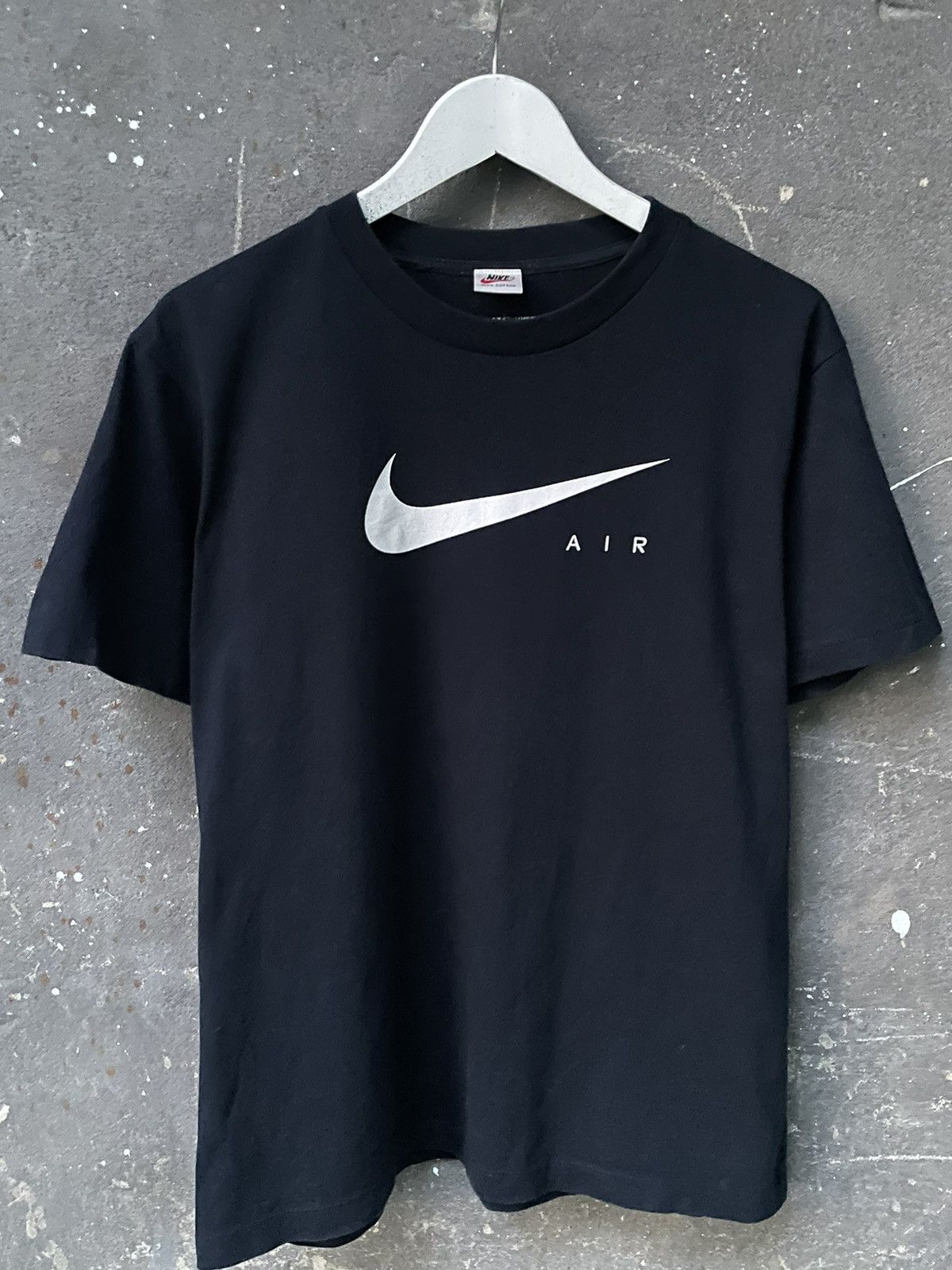 Nike × Vintage Vintage Nike Tn T-Shirt 90’s Air Drill Y2K Swoosh Size US M / EU 48-50 / 2 - 3 Thumbnail