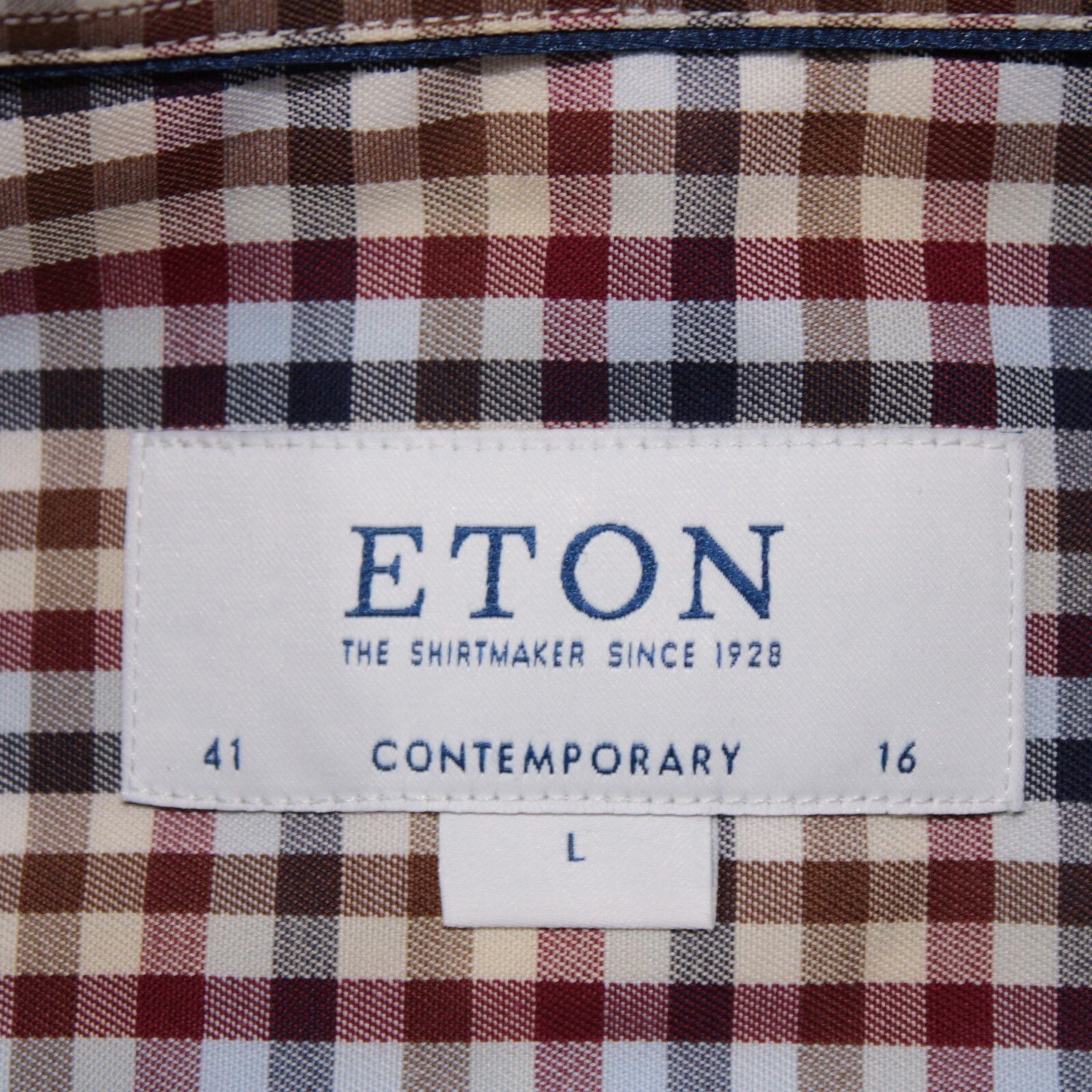 Eton Eton New with tags Shirt Size L US In Red Size US L / EU 52-54 / 3 - 8 Thumbnail