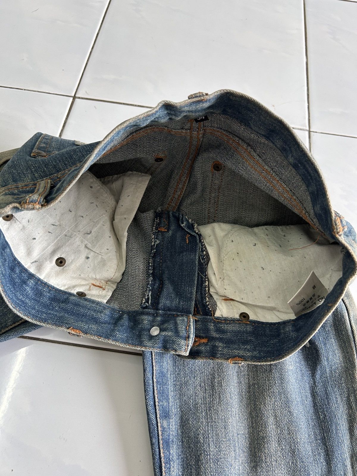 Japanese Brand × Vintage Vintage Japanese ROSA JEANS Patches Distressed Flare Denim Size US 27 - 15 Thumbnail