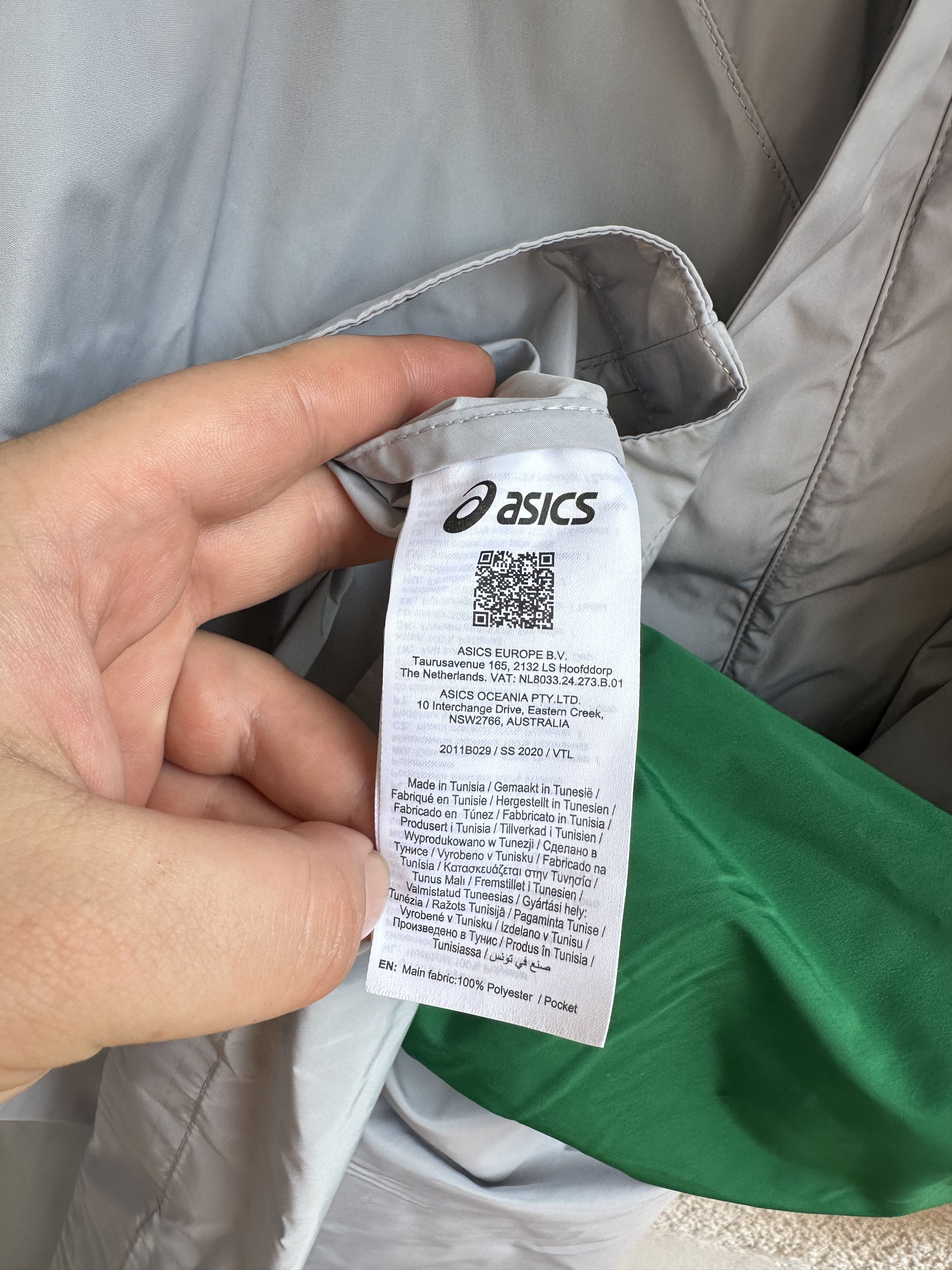 Asics × Kiko Kostadinov BNWT lightweight long jacket Size US L / EU 52-54 / 3 - 7 Thumbnail
