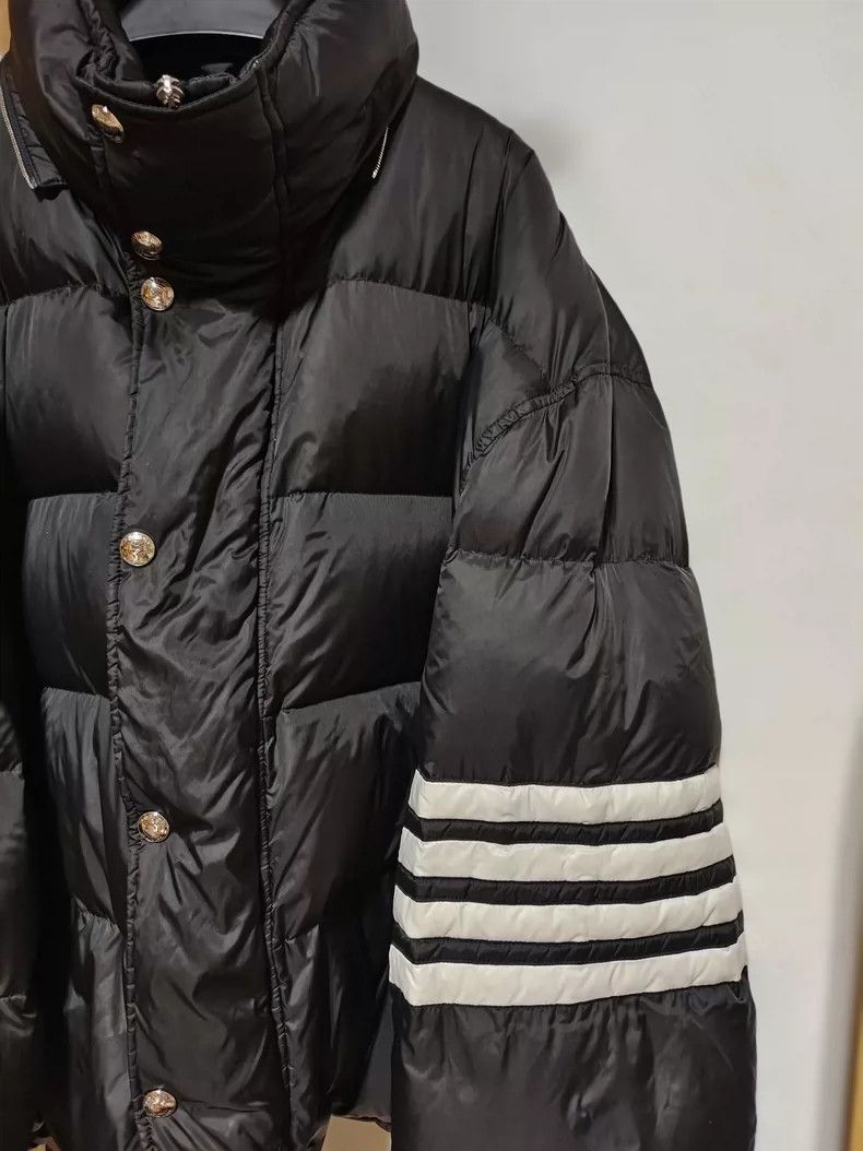 Thom Browne Thom Browne Classic black down jacket Size US XXL / EU 58 / 5 - 2 Thumbnail