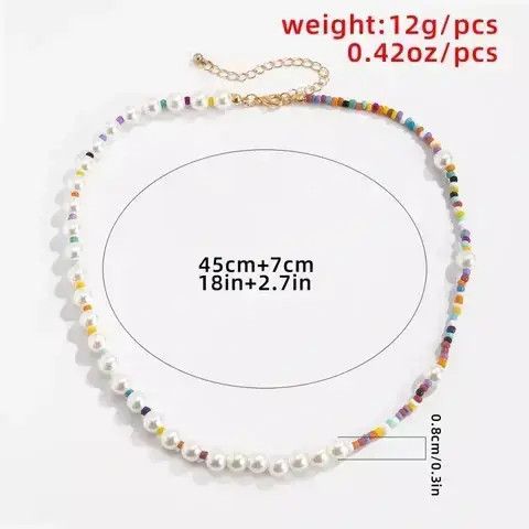 Other Handmade Imitation Pearl Necklace Size ONE SIZE - 3 Thumbnail