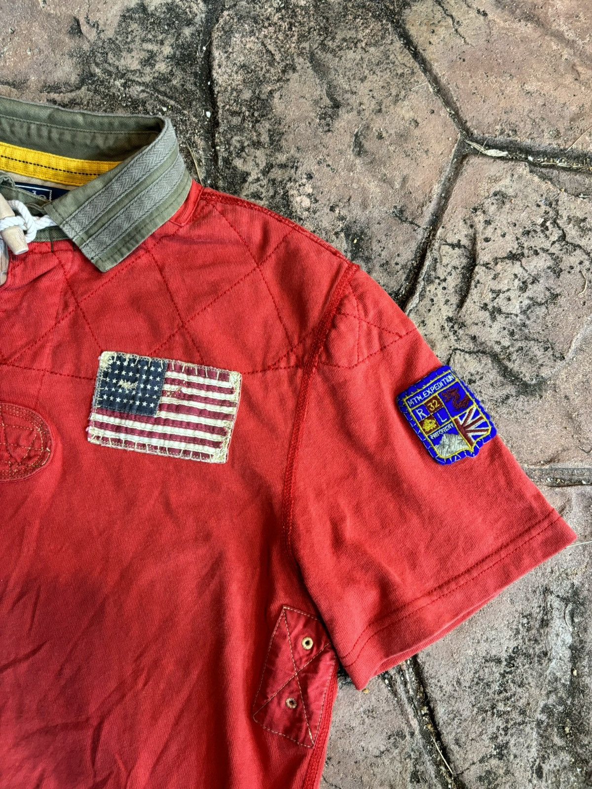 Vintage Vintage Polo Ralph Lauren Polo Tshirt Size US L / EU 52-54 / 3 - 5 Thumbnail