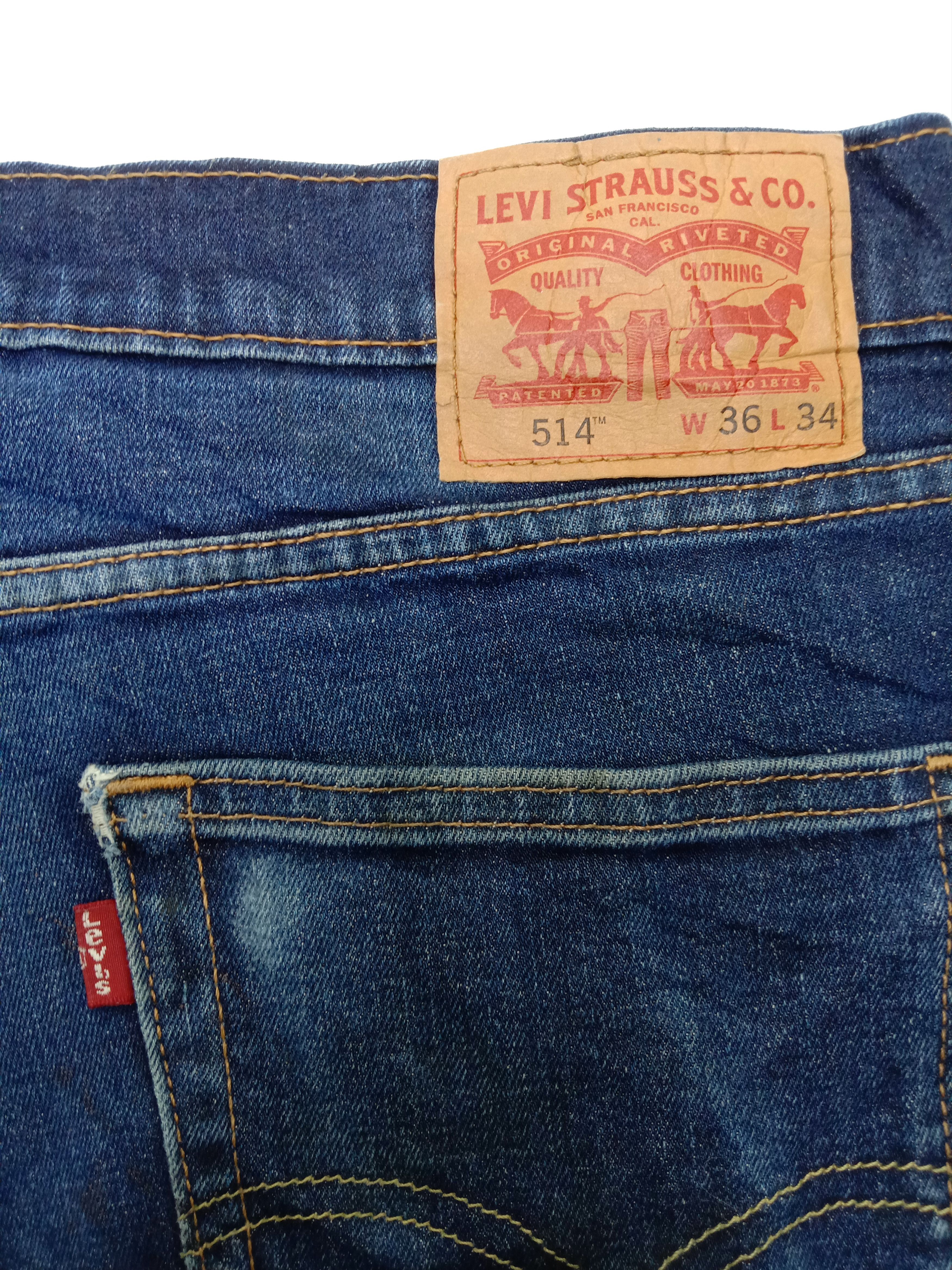 Levi's Vintage Levi's 514 Jeans Slim Straight Distressed Denim Size US 36 / EU 52 - 14 Thumbnail