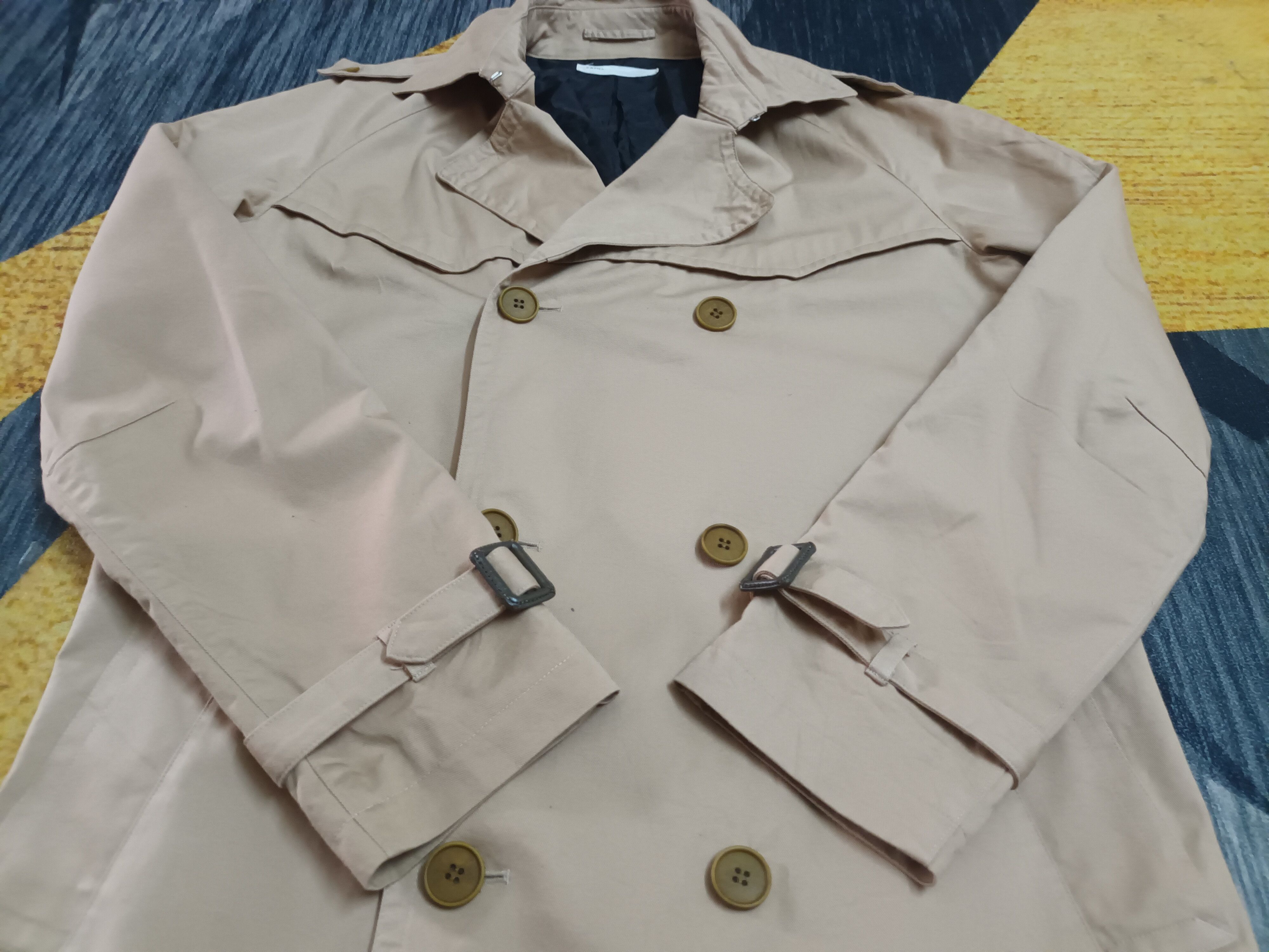 Katharine Hamnett London 🔥 KATHARINE E HAMNETT LONG COAT / JACKET 🔥 Size L / US 10 / IT 46 - 9 Thumbnail