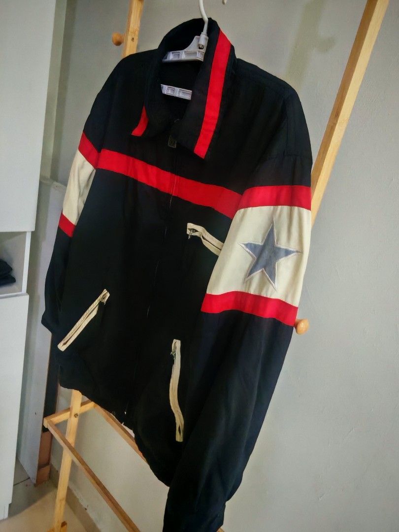 Girl Skateboards Vintage 90s BITCH Skateboards Racing Jacket Rare Size US L / EU 52-54 / 3 - 2 Thumbnail