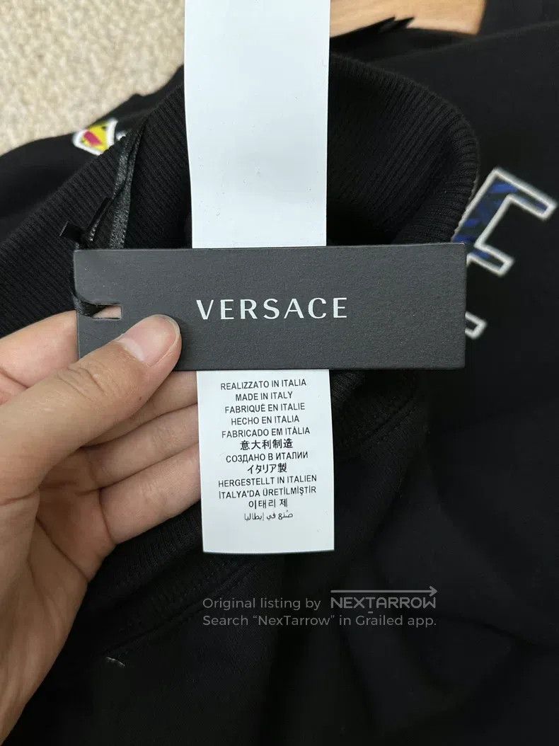 Versace Versace Black casual crew neck sweatshirt Size US S / EU 44-46 / 1 - 7 Thumbnail