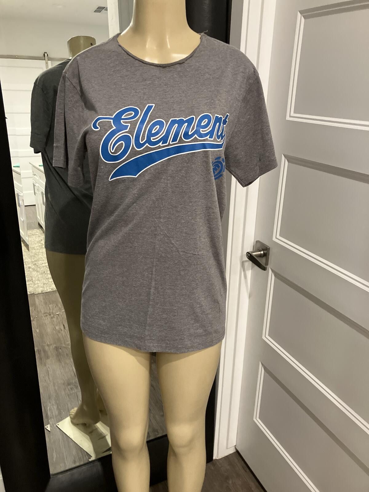 Element Element Gray Regular Fit T-Shirt Medium Size US M / EU 48-50 / 2 - 1 Thumbnail