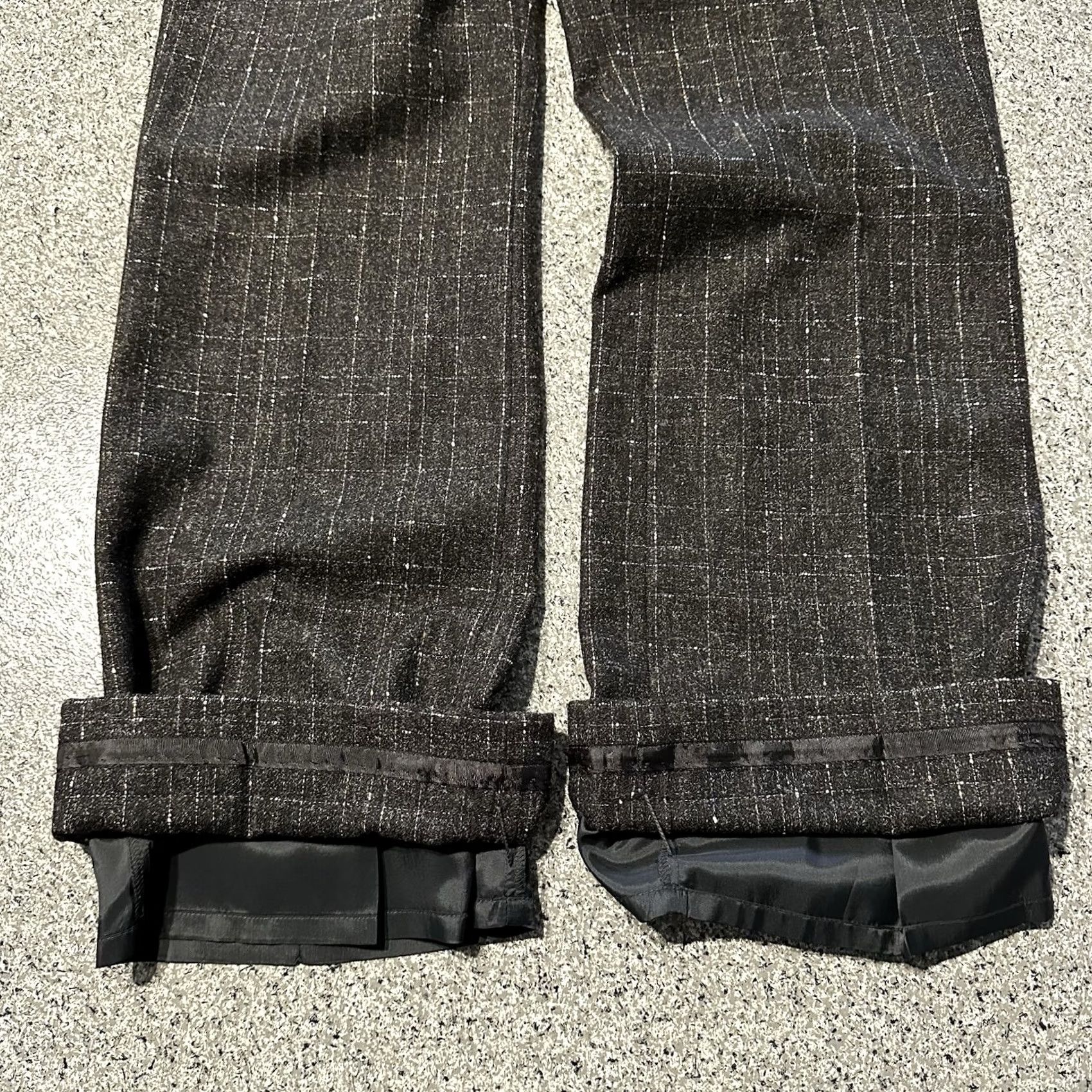 Ann Taylor Ann Taylor Loft Pants Women's 6 30x31 Brown Wool Blend Straight Leg Trousers Size 28" / US 6 / IT 42 - 6 Thumbnail