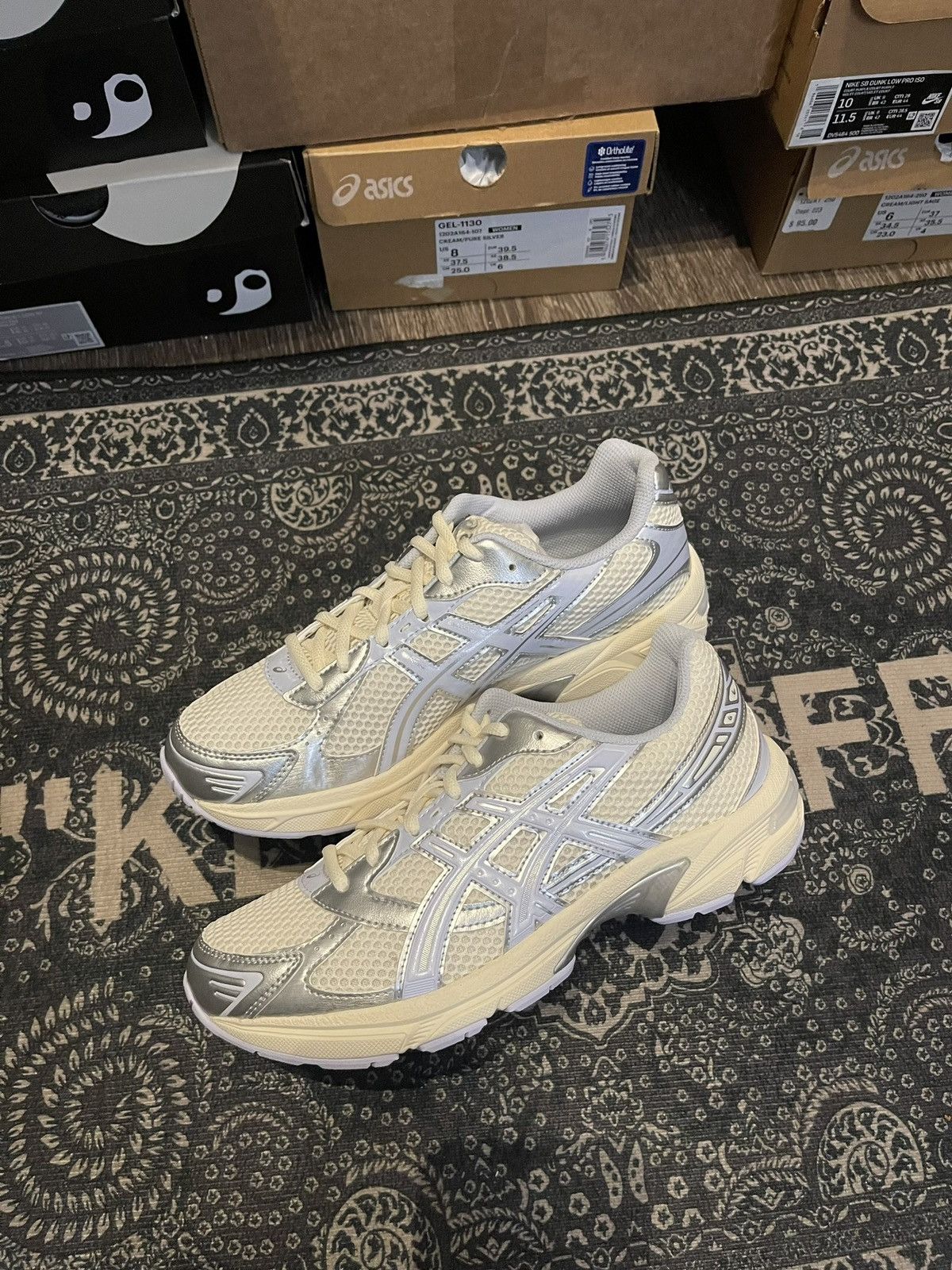 Asics ASICS Gel 1130 ‘Silver Pack Blue Fade’ Size US 7 / EU 40 - 1 Thumbnail